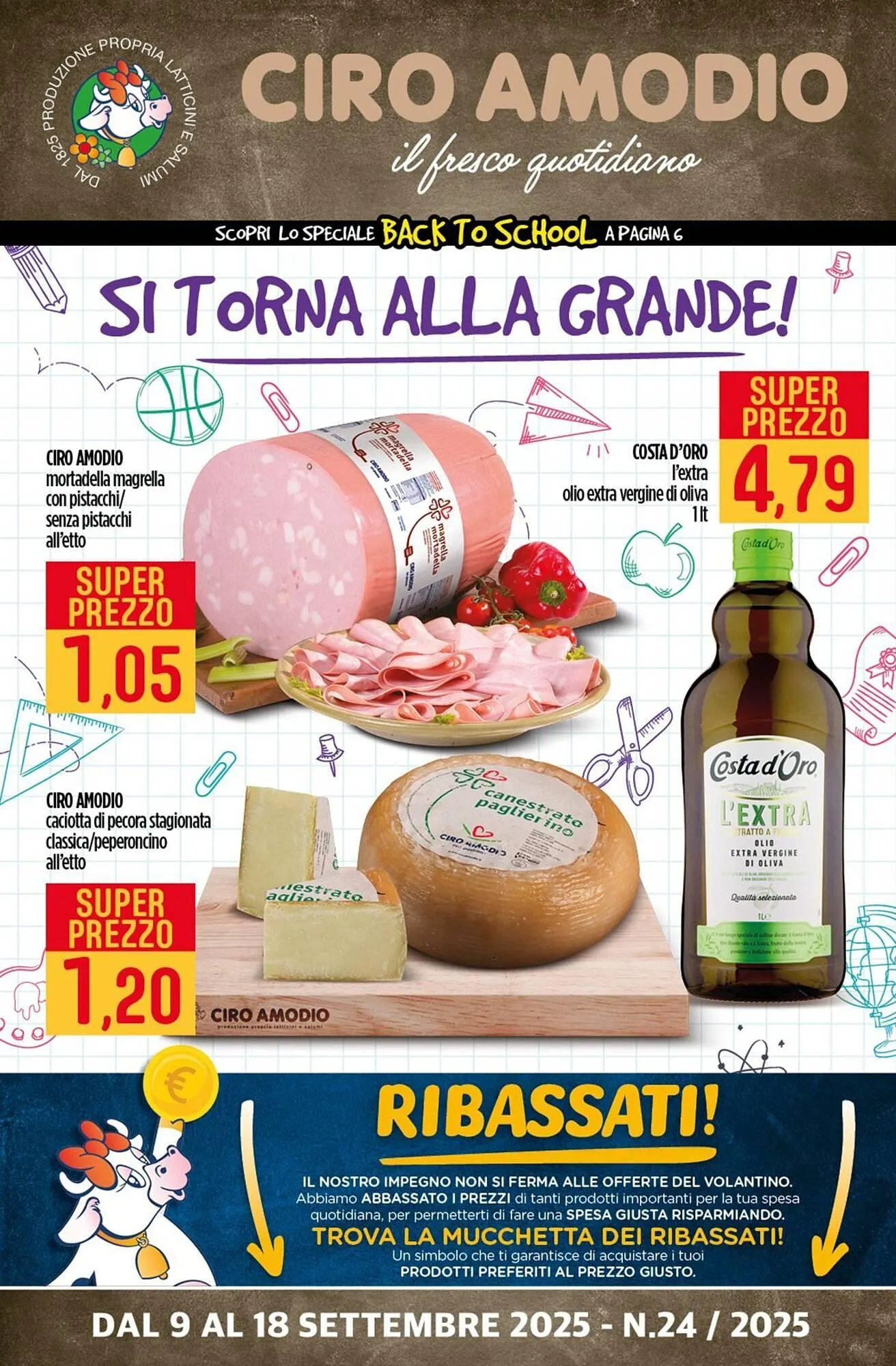 Volantino Ciro Amodio da 9 settembre a 18 settembre di 2025 - Pagina del volantino 1