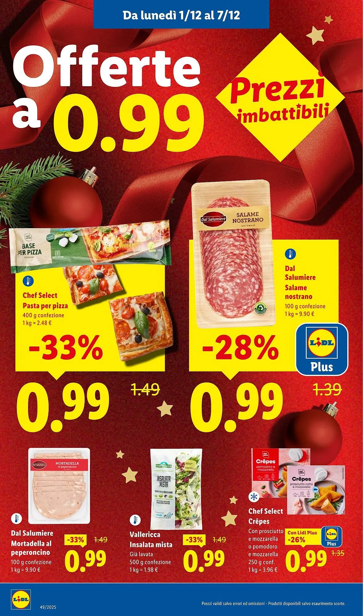 Volantino Lidl da 1 dicembre a 7 dicembre di 2025 - Pagina del volantino 18