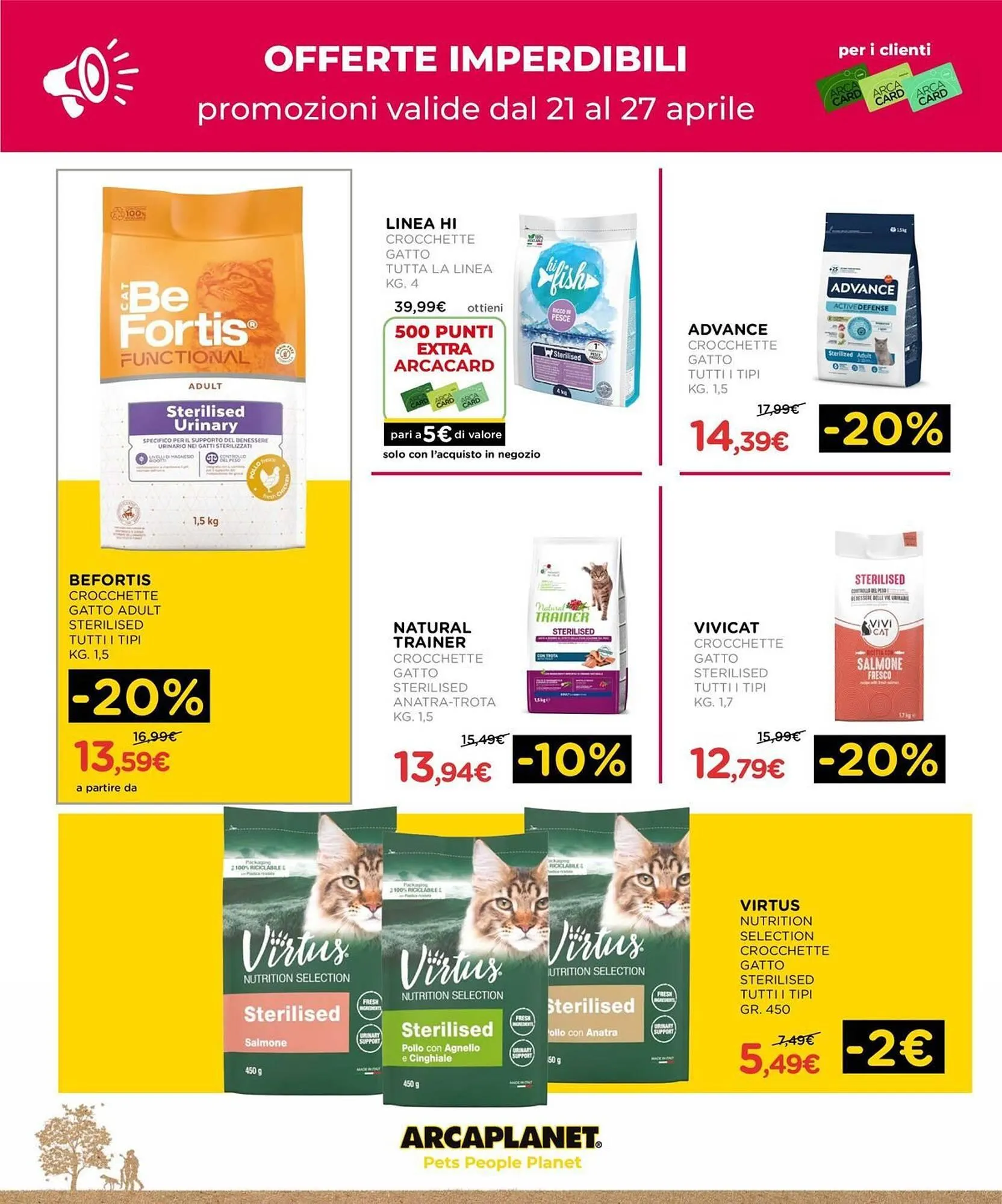 Volantino Arcaplanet da 21 aprile a 27 aprile di 2025 - Pagina del volantino 4