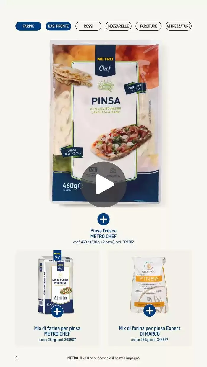 Catalogo Pizza And Gourmet 2025 da 9 maggio a 8 maggio di 2026 - Pagina del volantino 9