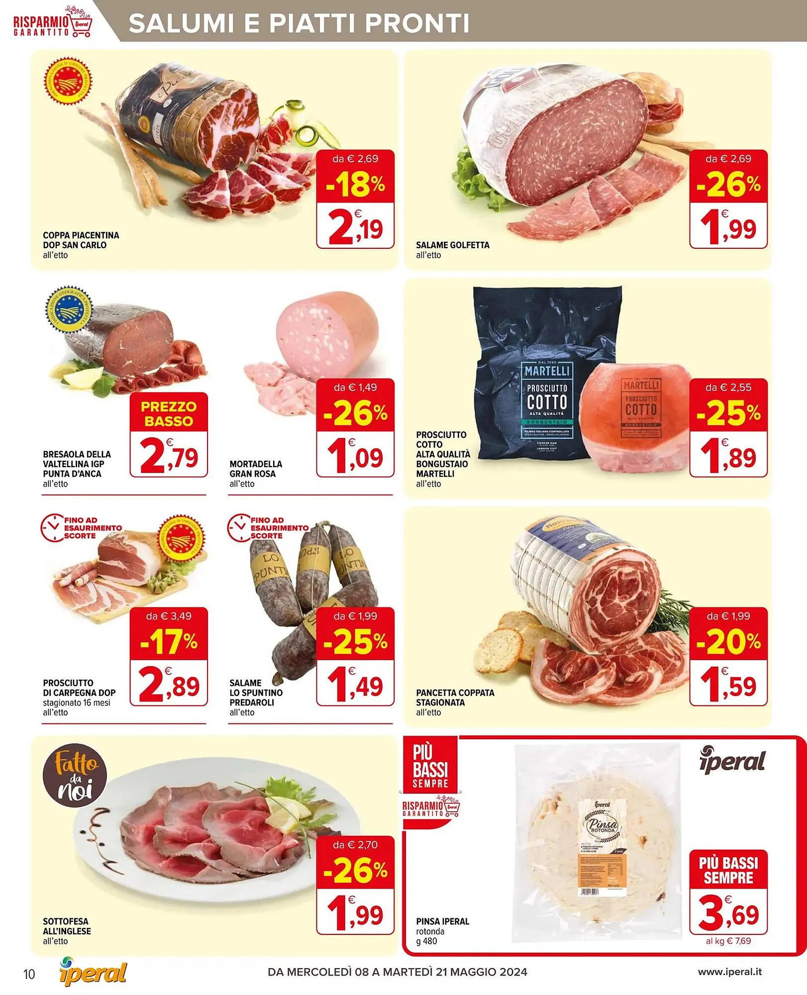 Volantino Iperal da 8 maggio a 21 maggio di 2024 - Pagina del volantino 10