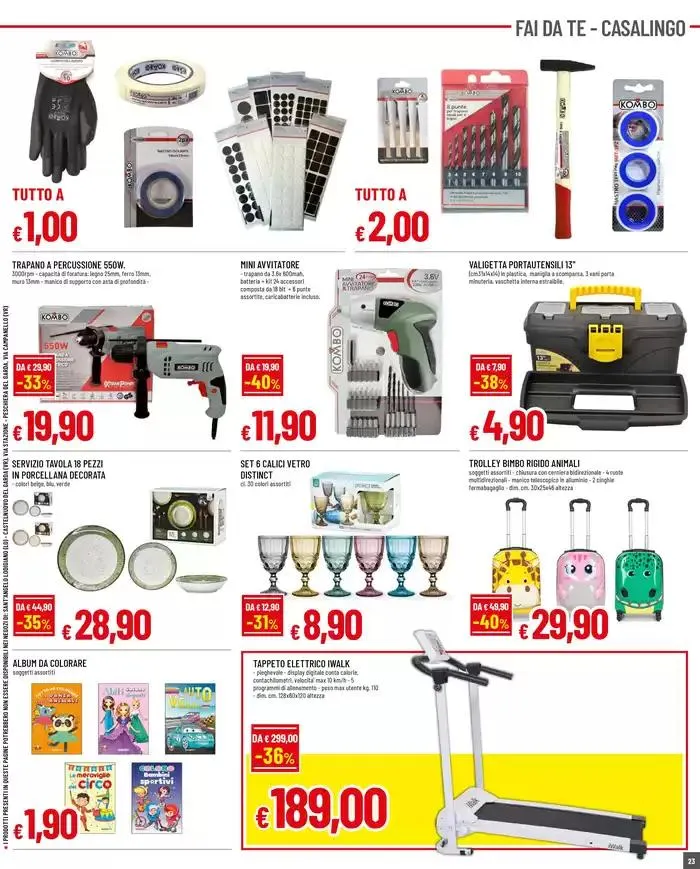 TANTI PRODOTTI A 1 - 2 - 3 € da 6 febbraio a 19 febbraio di 2025 - Pagina del volantino 23
