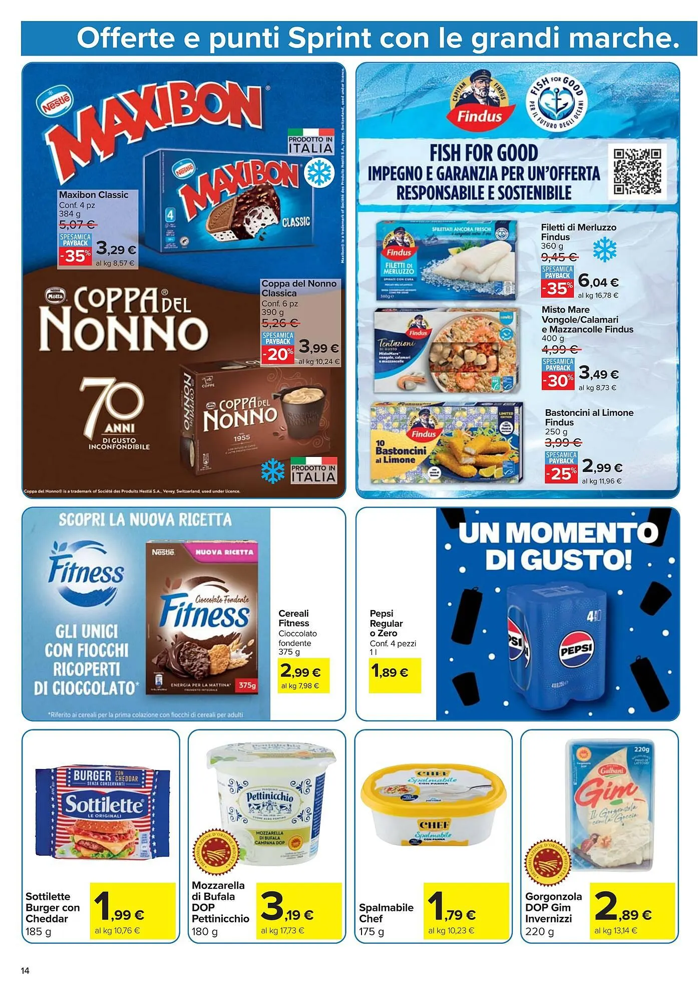 Volantino Carrefour Market da 29 maggio a 15 giugno di 2025 - Pagina del volantino 14