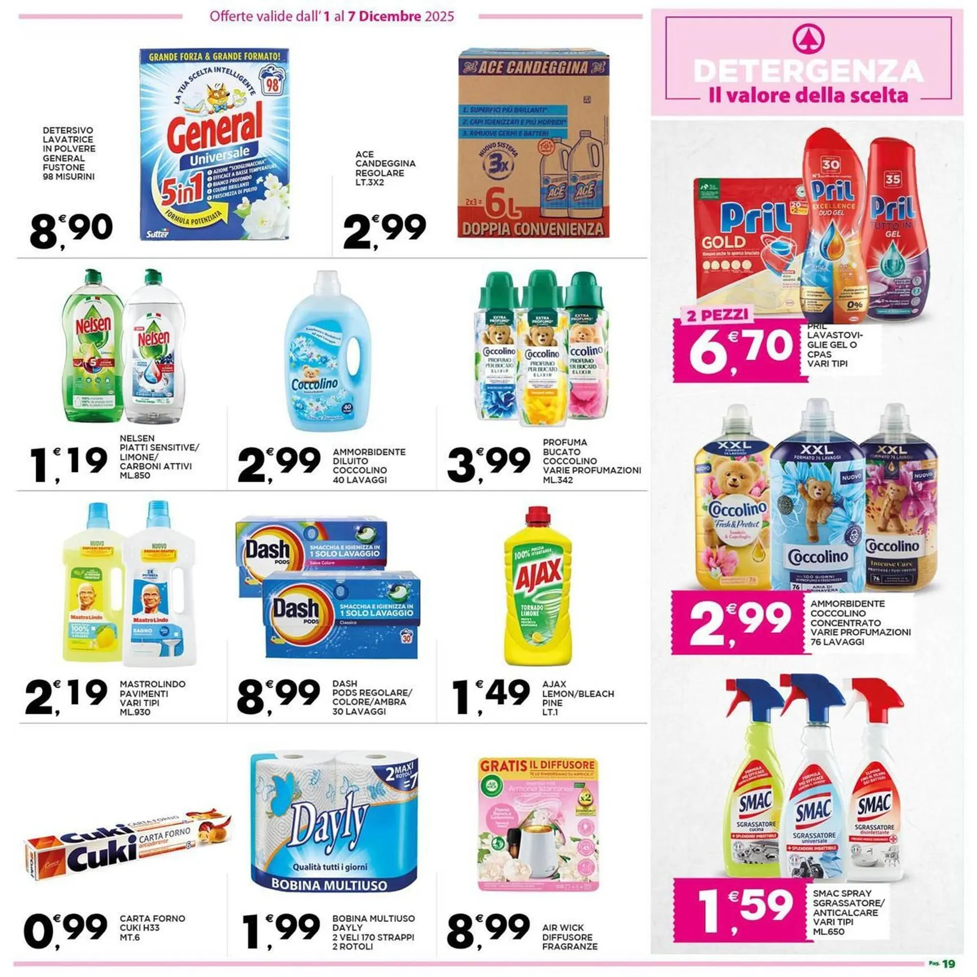 Volantino Despar da 1 dicembre a 7 dicembre di 2025 - Pagina del volantino 19