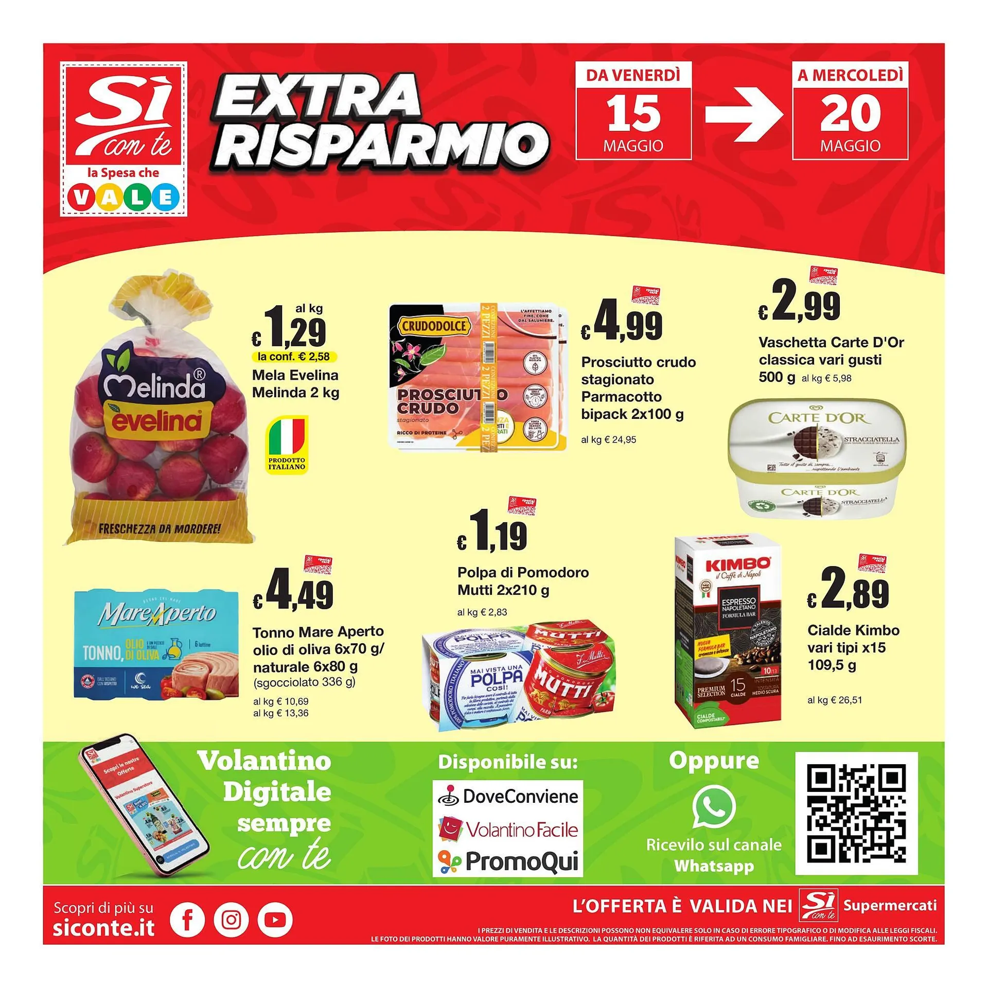 Volantino Sì con te da 7 maggio a 20 maggio di 2026 - Pagina del volantino 20