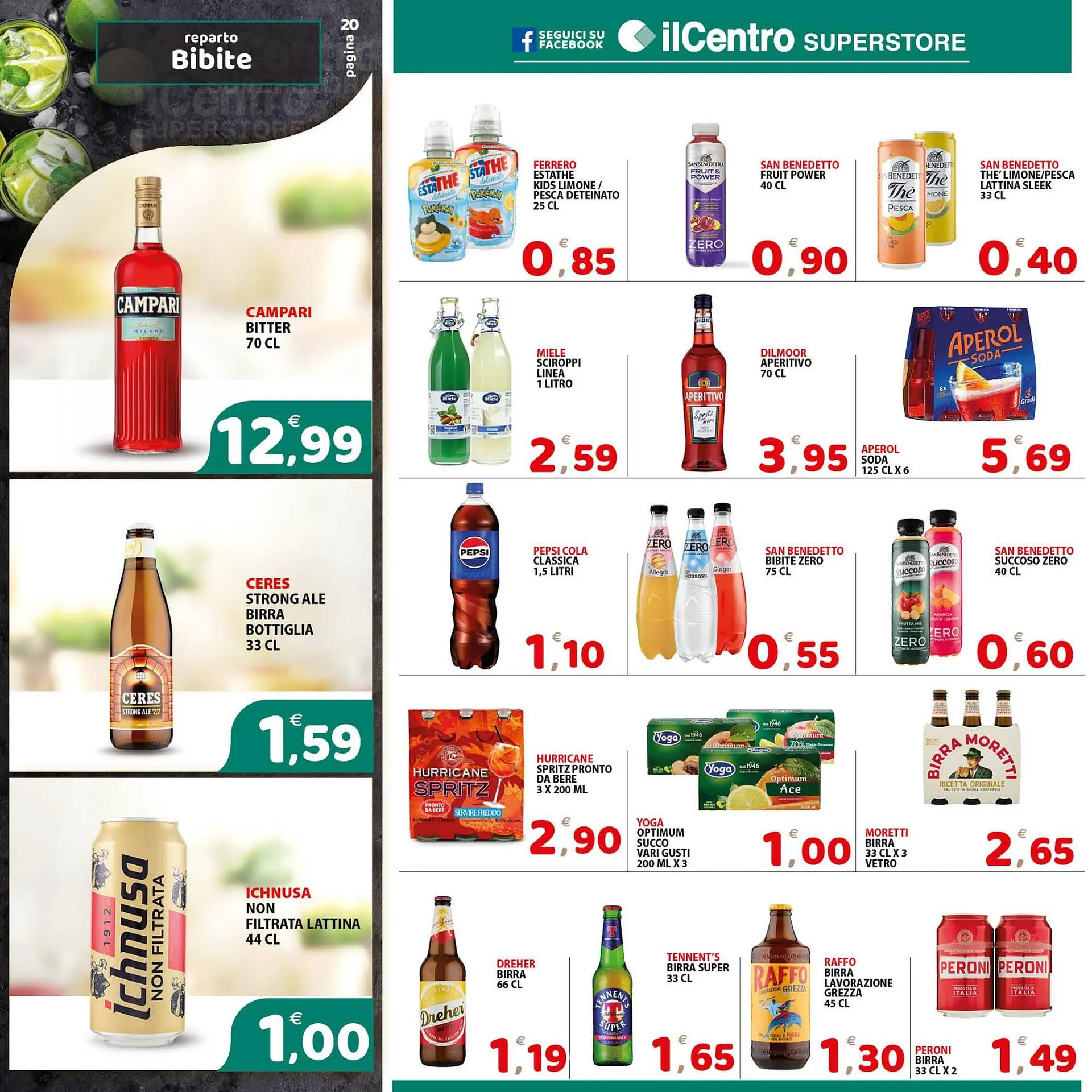 Volantino Il Centro Superstore da 6 agosto a 19 agosto di 2025 - Pagina del volantino 20