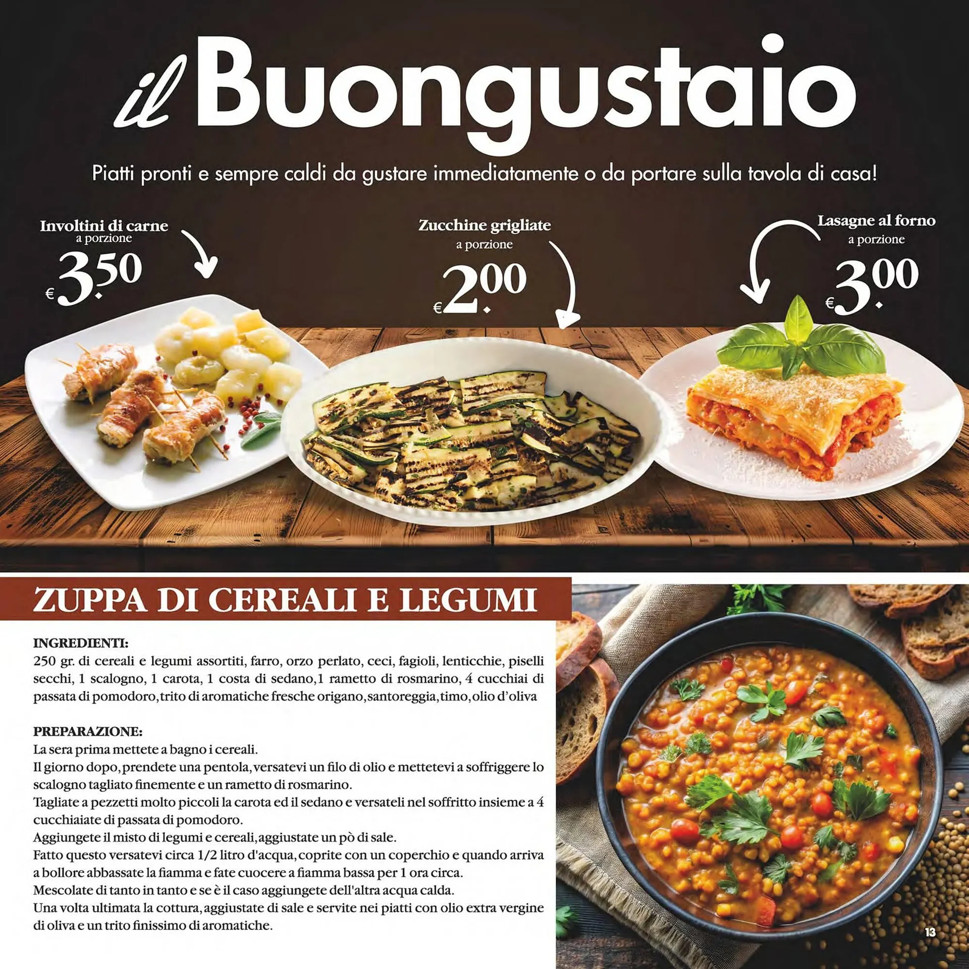 Volantino Gourmet Déco da 17 gennaio a 27 gennaio di 2025 - Pagina del volantino 13