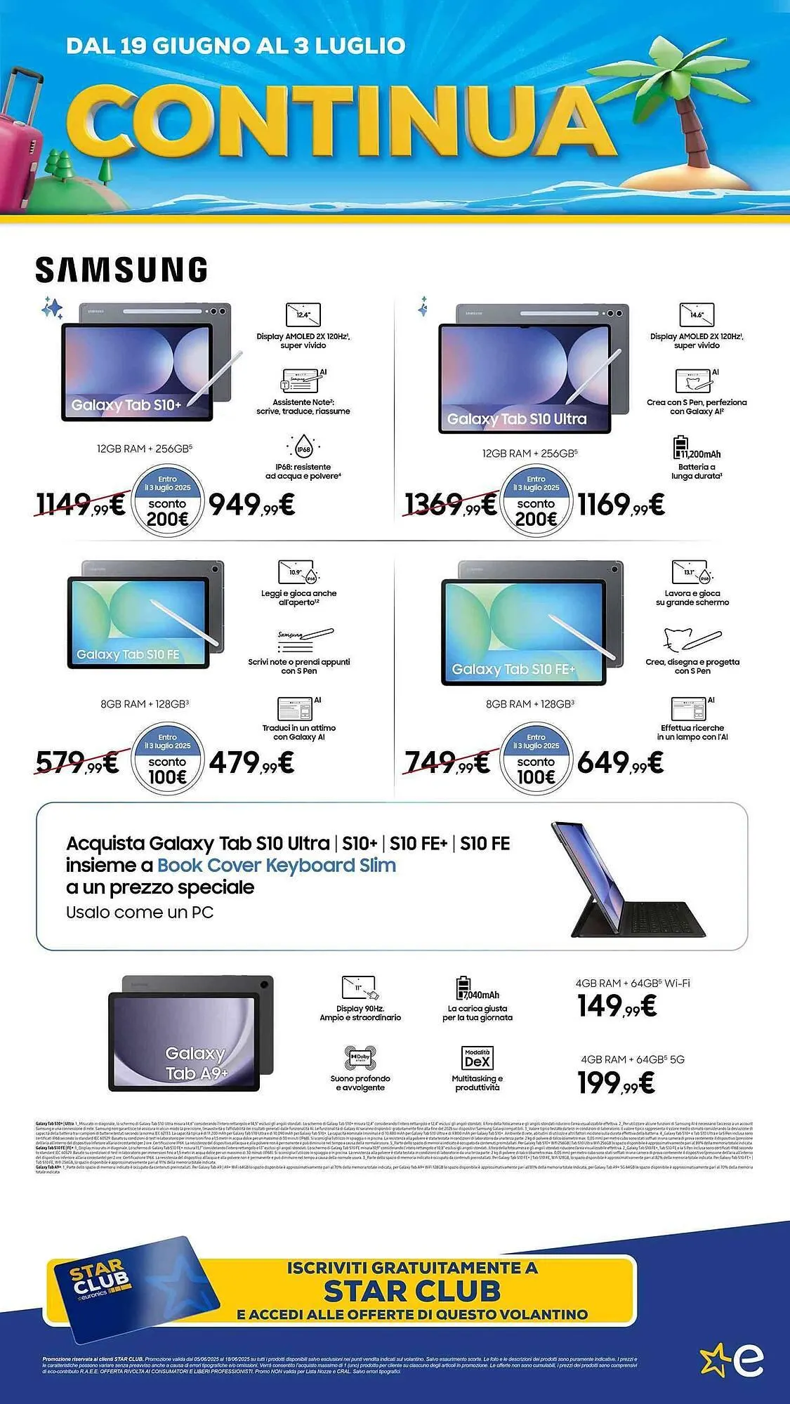 Volantino Euronics da 20 giugno a 3 luglio di 2025 - Pagina del volantino 17