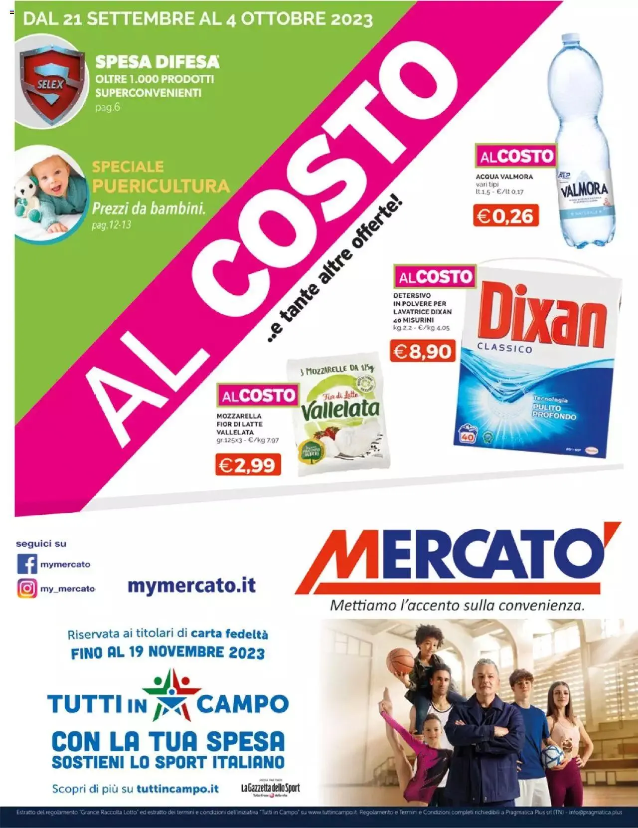 Volantino Mercatò da 21 settembre a 4 ottobre di 2023 - Pagina del volantino 1