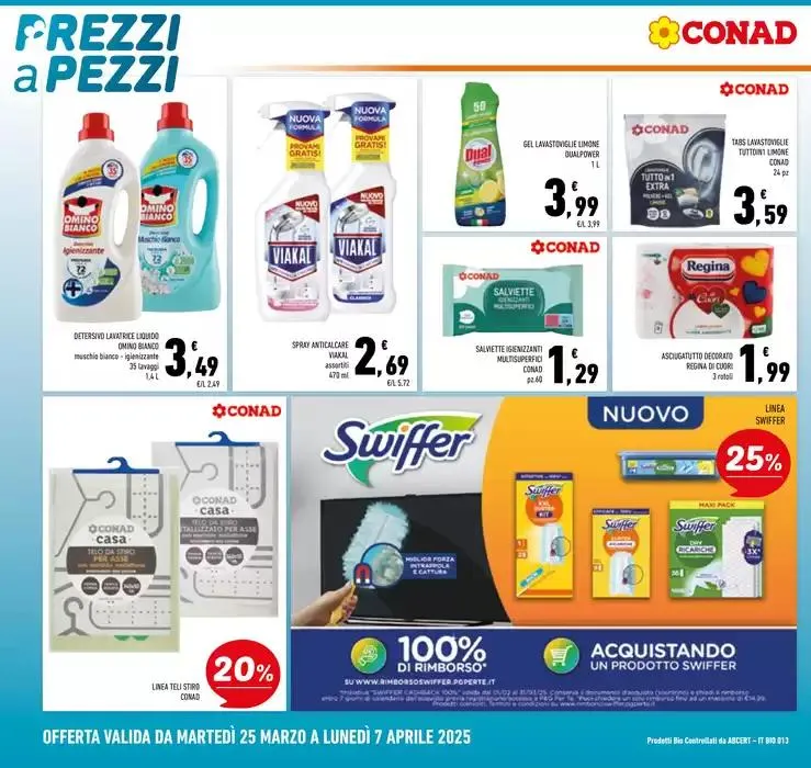 Prezzi a pezzi da 25 marzo a 7 aprile di 2025 - Pagina del volantino 22