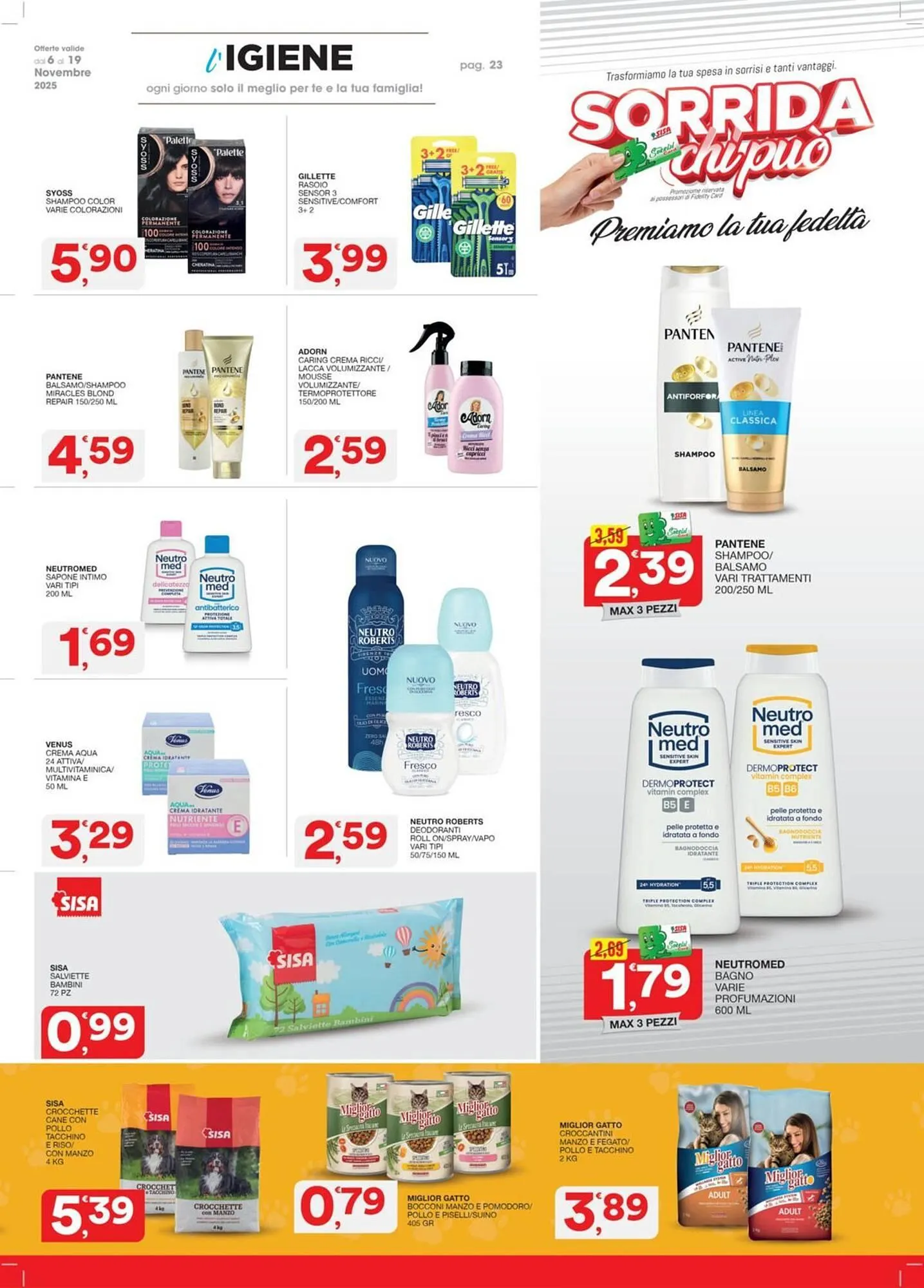 Volantino Sisa da 6 novembre a 19 novembre di 2025 - Pagina del volantino 23