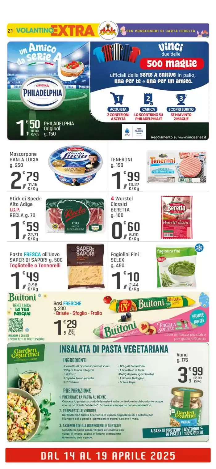 Riapre da 8 aprile a 19 aprile di 2025 - Pagina del volantino 21