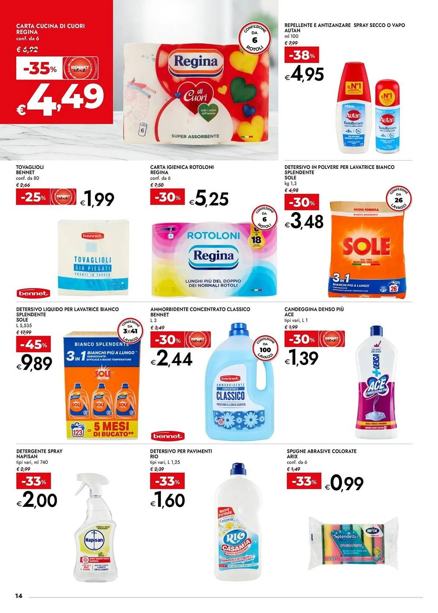 Volantino Bennet da 24 luglio a 6 agosto di 2025 - Pagina del volantino 14