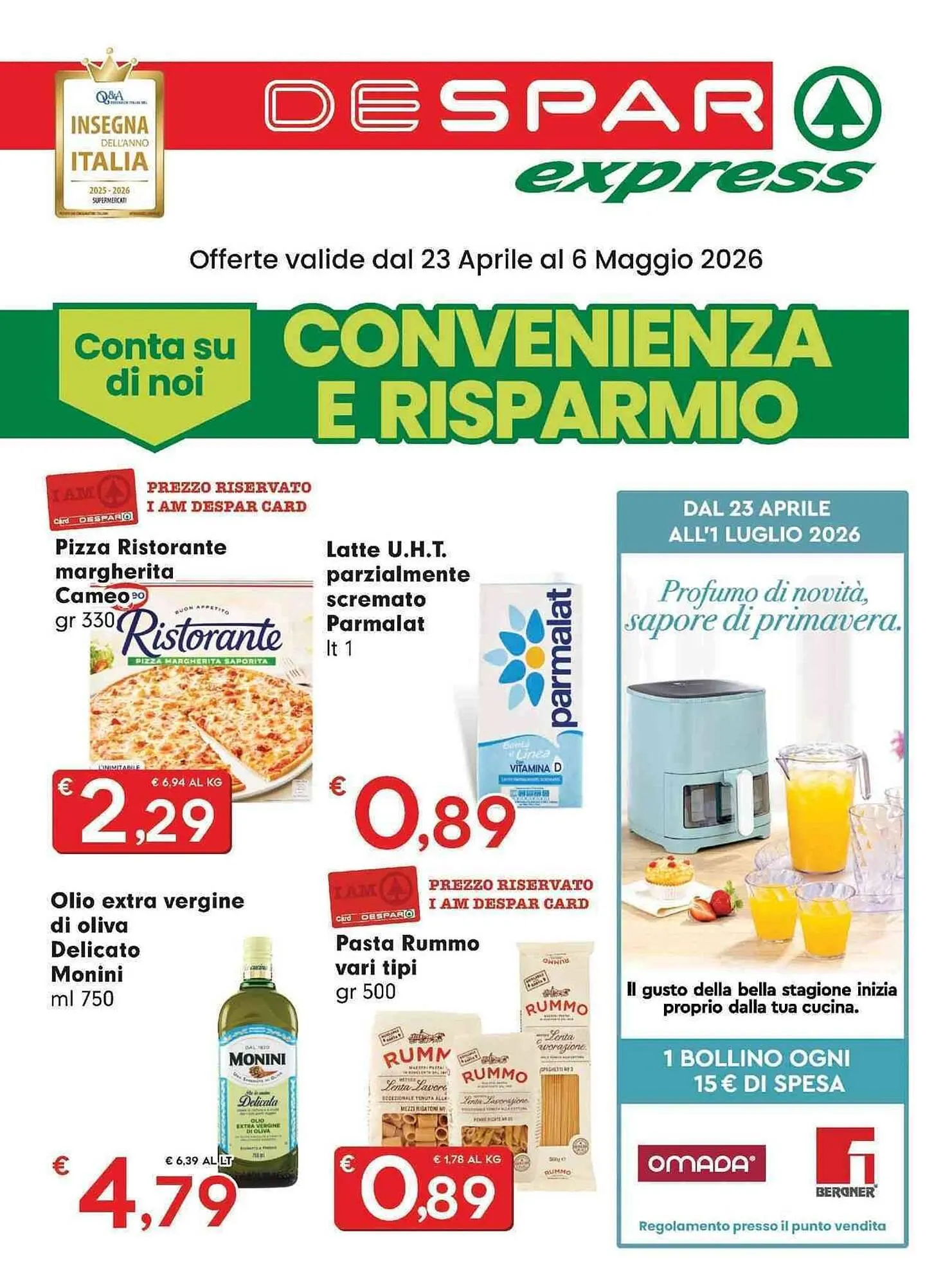 Volantino DeSpar Express da 23 aprile a 6 maggio di 2026 - Pagina del volantino 1