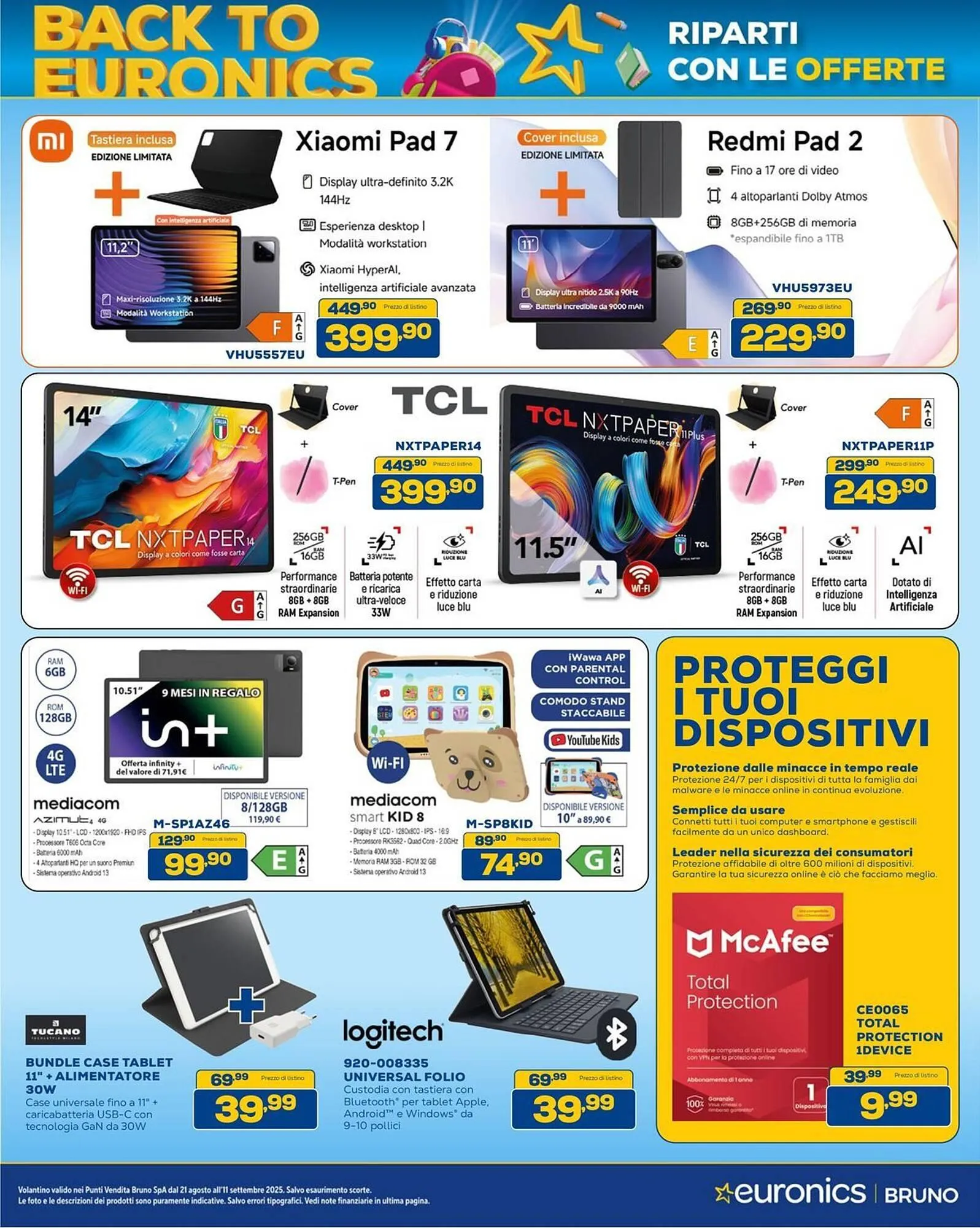 Volantino Euronics da 21 agosto a 11 settembre di 2025 - Pagina del volantino 11