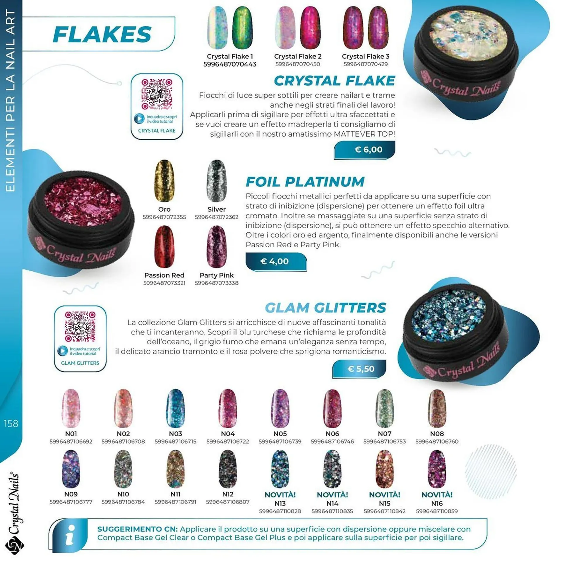 Volantino Crystal Nails da 1 luglio a 31 dicembre di 2025 - Pagina del volantino 158