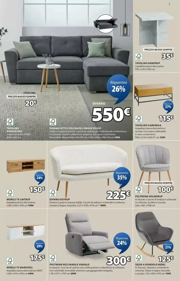 Una fantastica offerta per la tua casa da 6 febbraio a 19 marzo di 2025 - Pagina del volantino 7