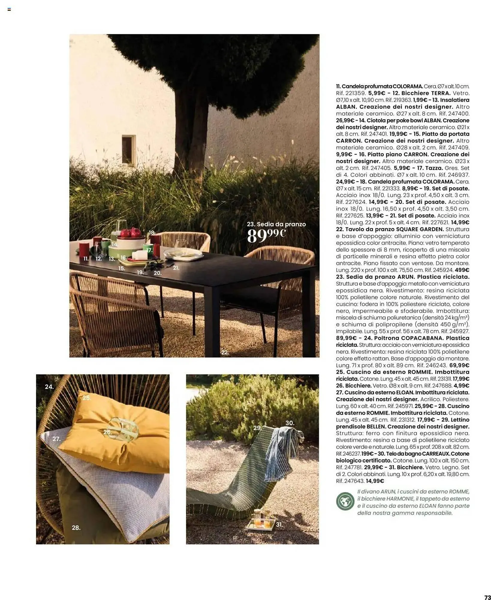 Volantino Maisons du Monde da 17 marzo a 30 settembre di 2025 - Pagina del volantino 75