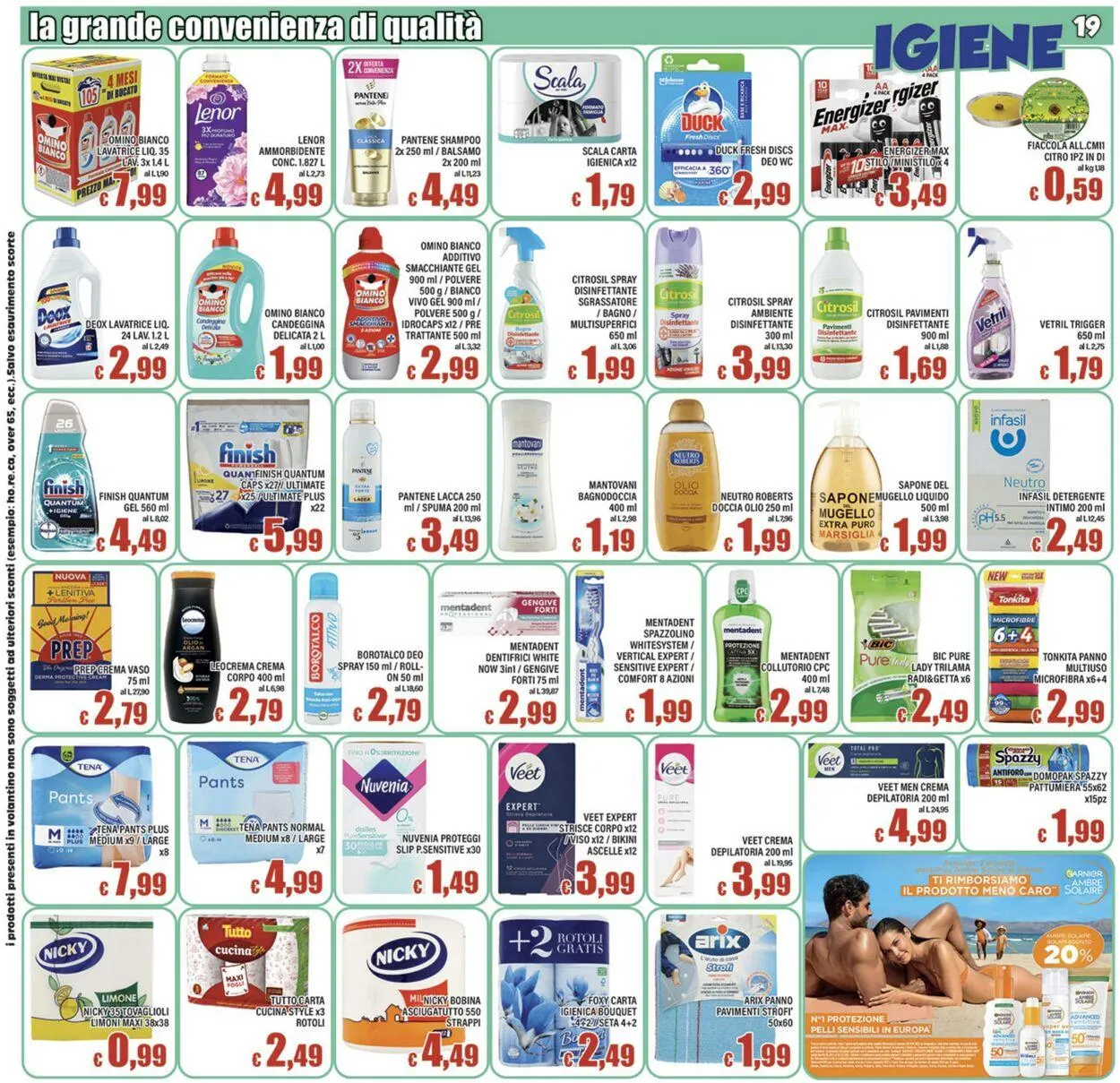Top Supermercati Volantino attuale da 25 settembre a 9 ottobre di 2025 - Pagina del volantino 19