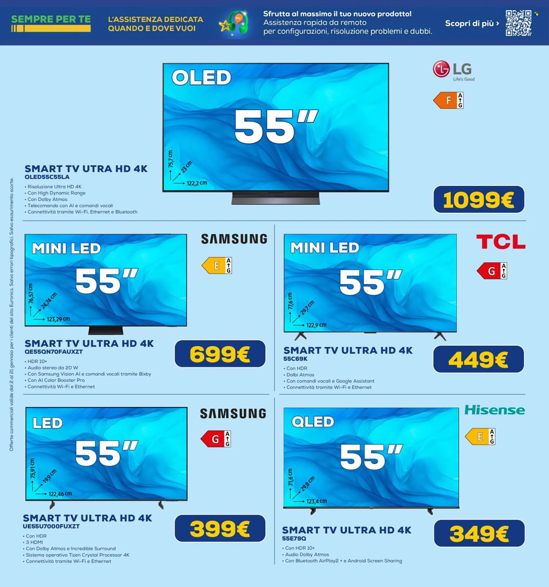 Volantino Euronics da 2 gennaio a 21 gennaio di 2026 - Pagina del volantino 20