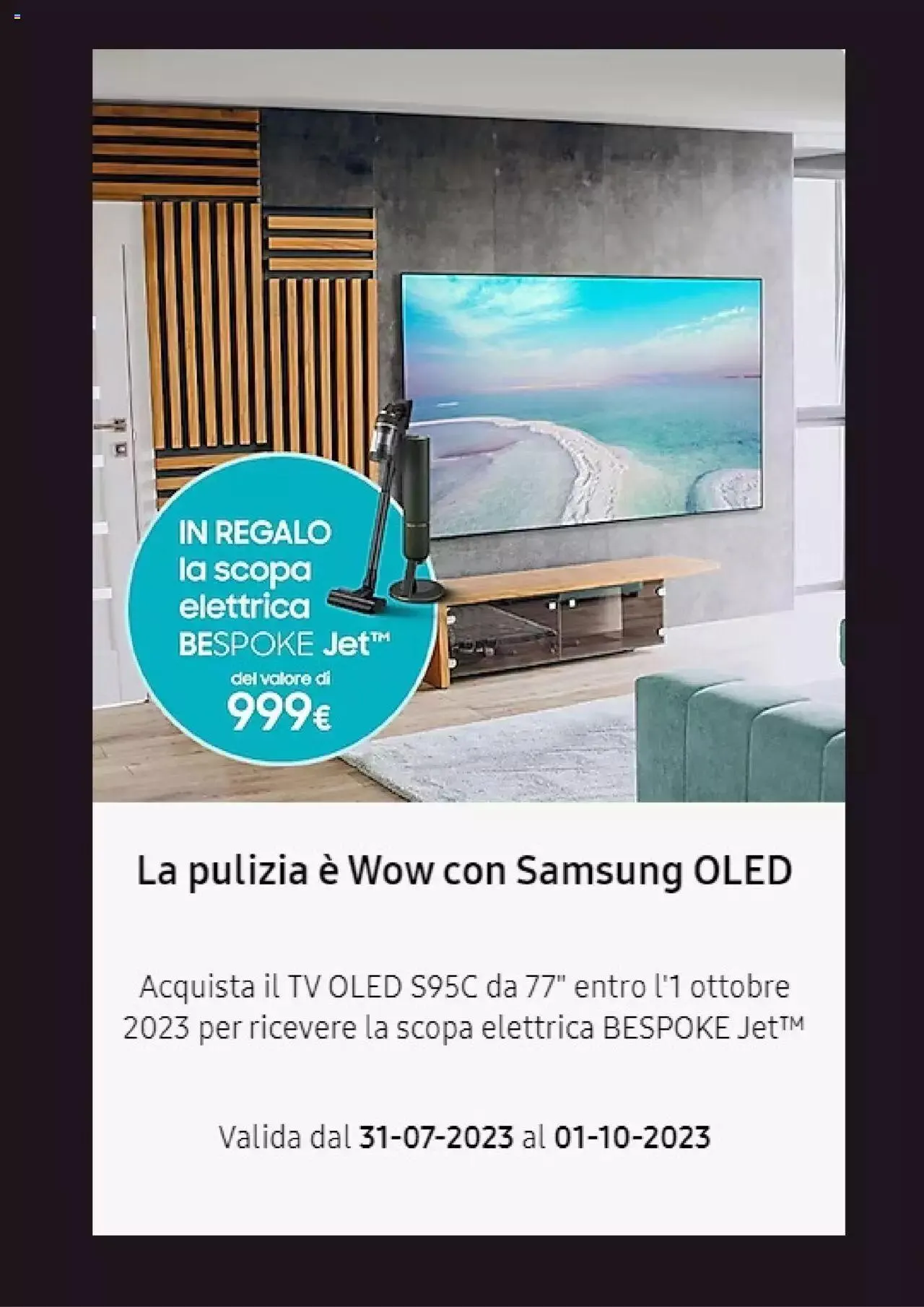 Volantino Samsung da 8 settembre a 9 ottobre di 2023 - Pagina del volantino 4
