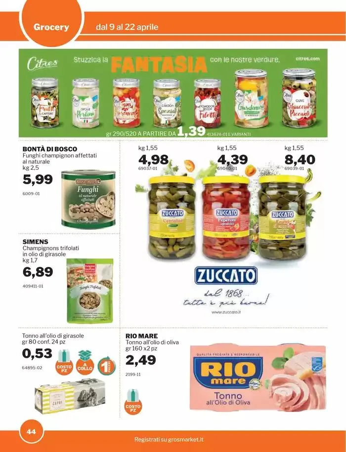 Promozioni da 9 aprile a 22 aprile di 2025 - Pagina del volantino 44