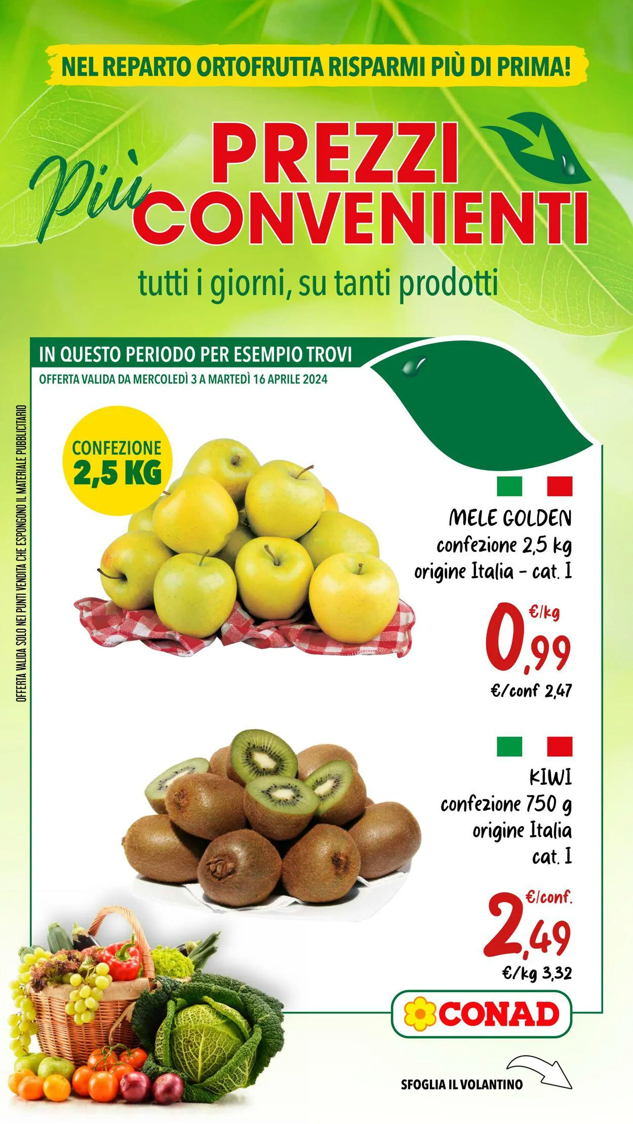 Conad - Superstore - Milano Volantino attuale da 3 aprile a 16 aprile di 2024 - Pagina del volantino 1