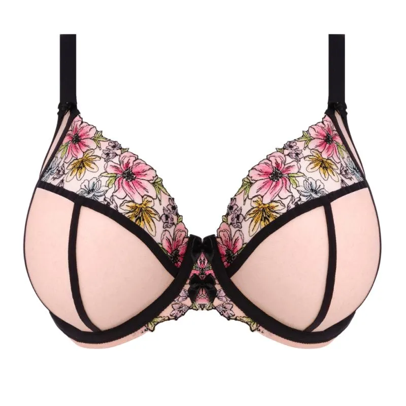 EL-EL301802BAK - Reggiseno Carrie speciale seno abbondante - beige nero
