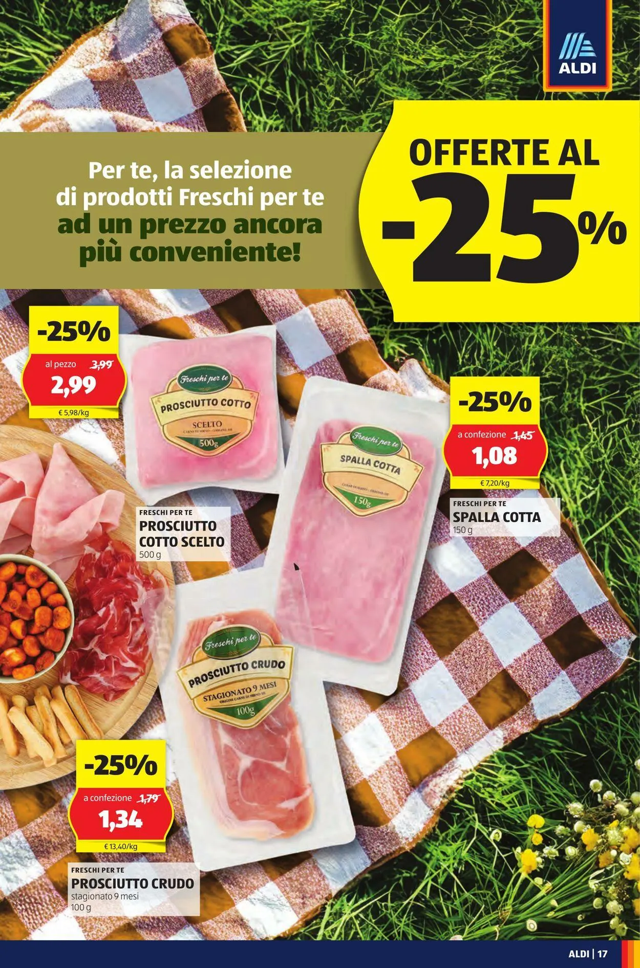 Aldi Volantino attuale da 21 aprile a 27 aprile di 2025 - Pagina del volantino 17