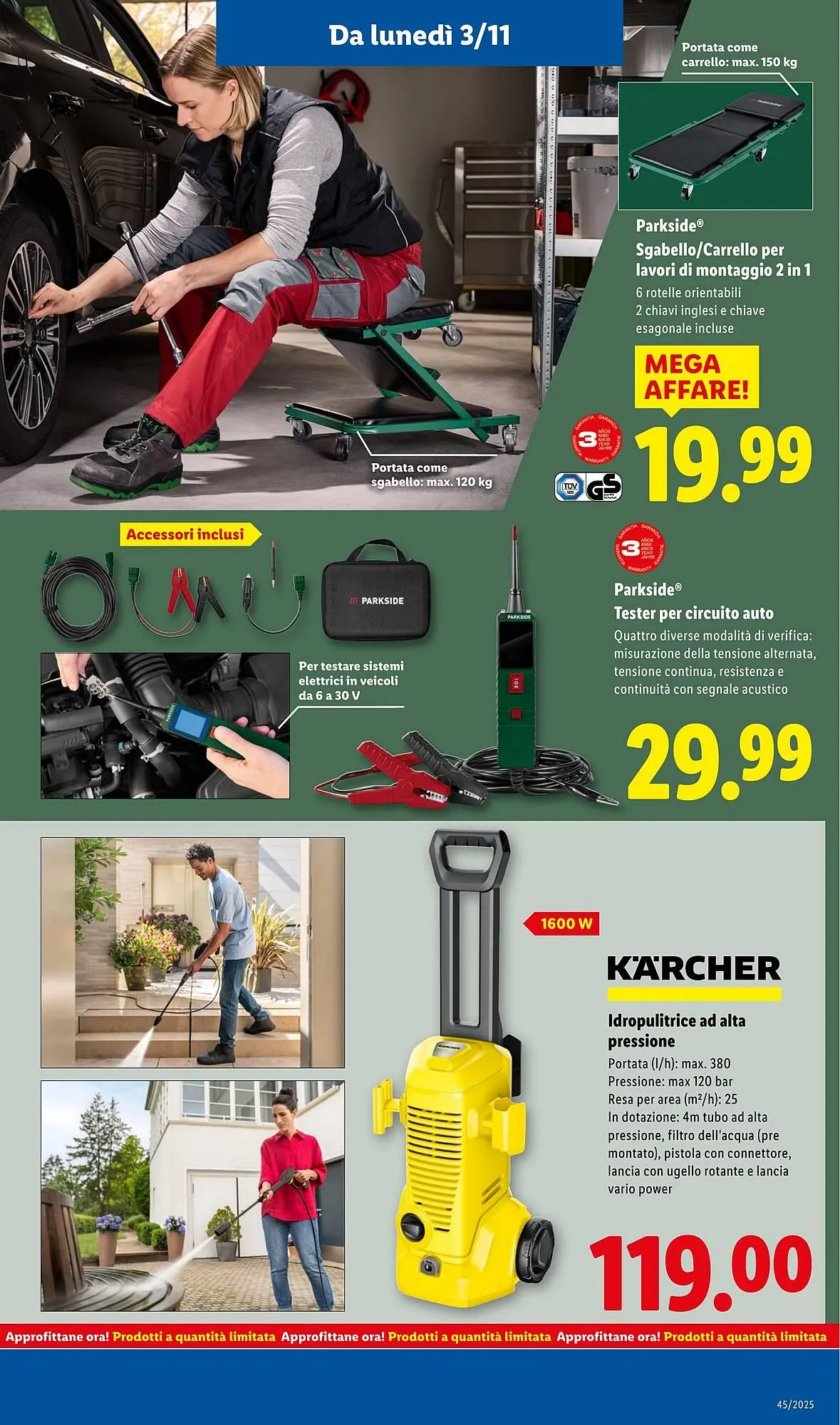 Volantino Lidl da 3 novembre a 9 novembre di 2025 - Pagina del volantino 33