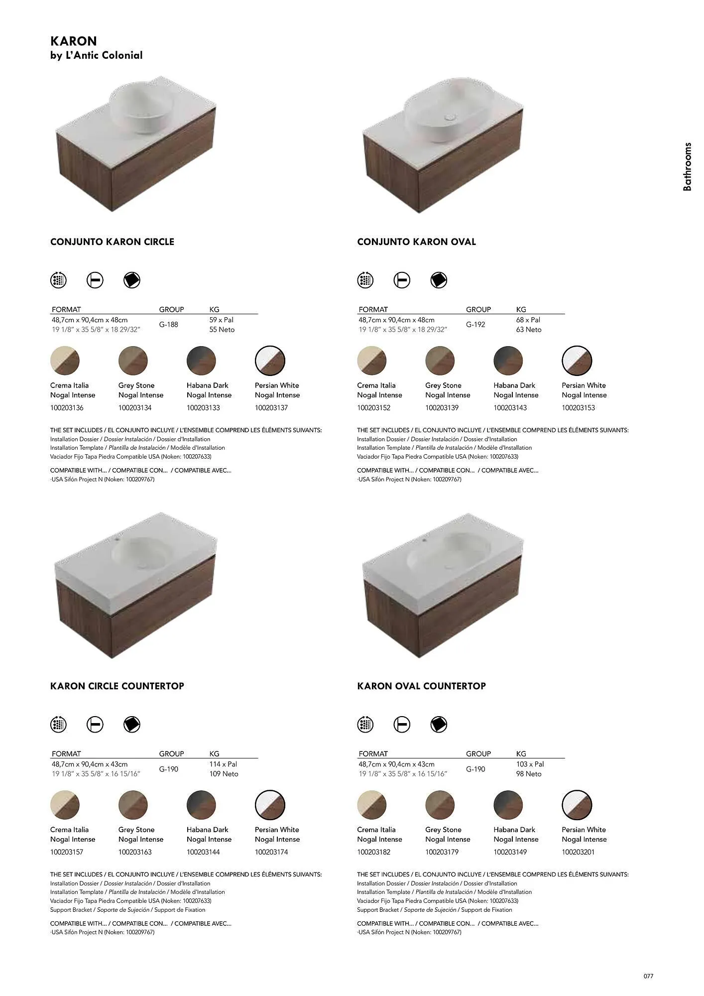 Volantino Porcelanosa da 9 aprile a 28 dicembre di 2024 - Pagina del volantino 87