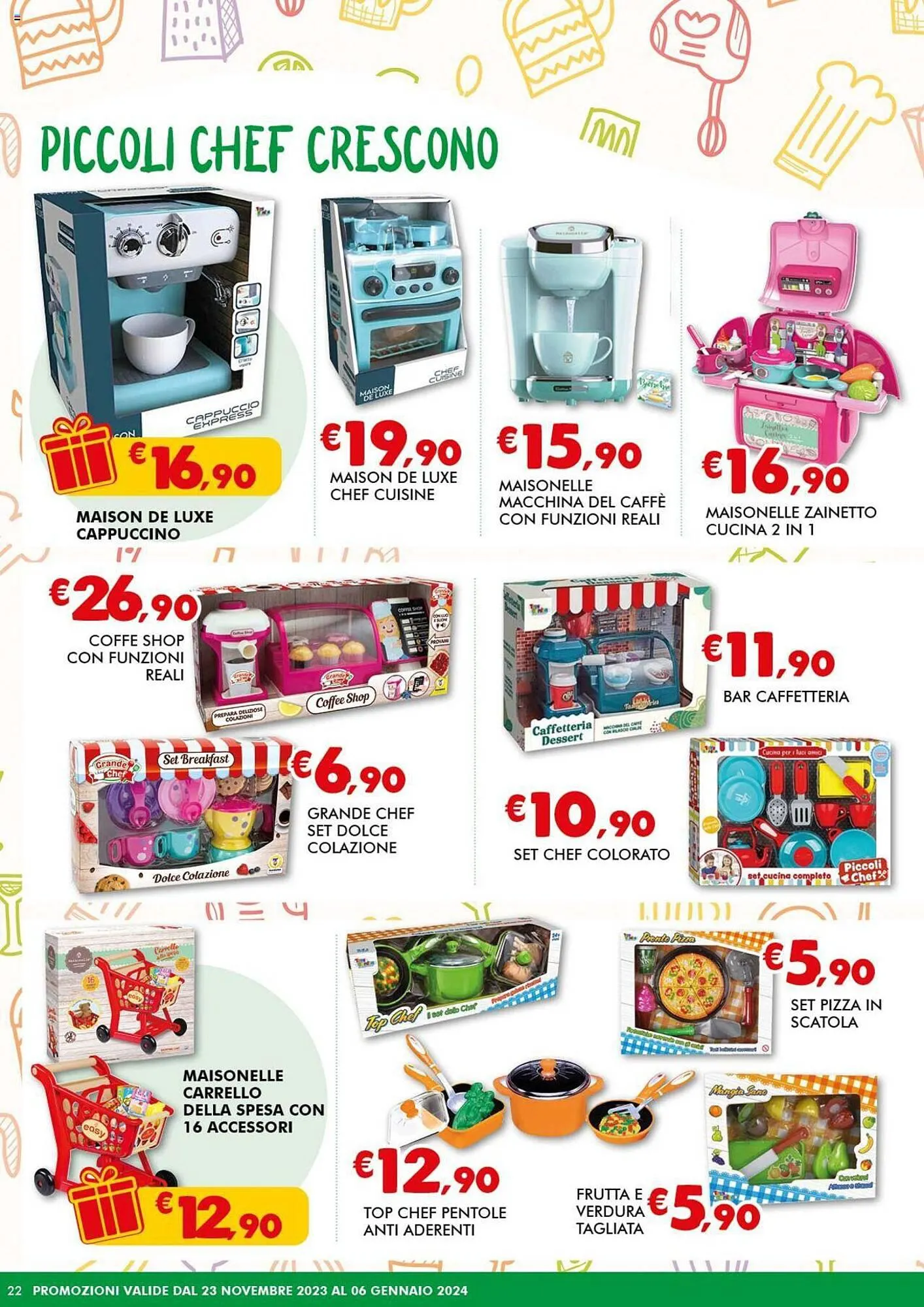 Volantino Europlanet Casa da 23 novembre a 6 gennaio di 2024 - Pagina del volantino 22