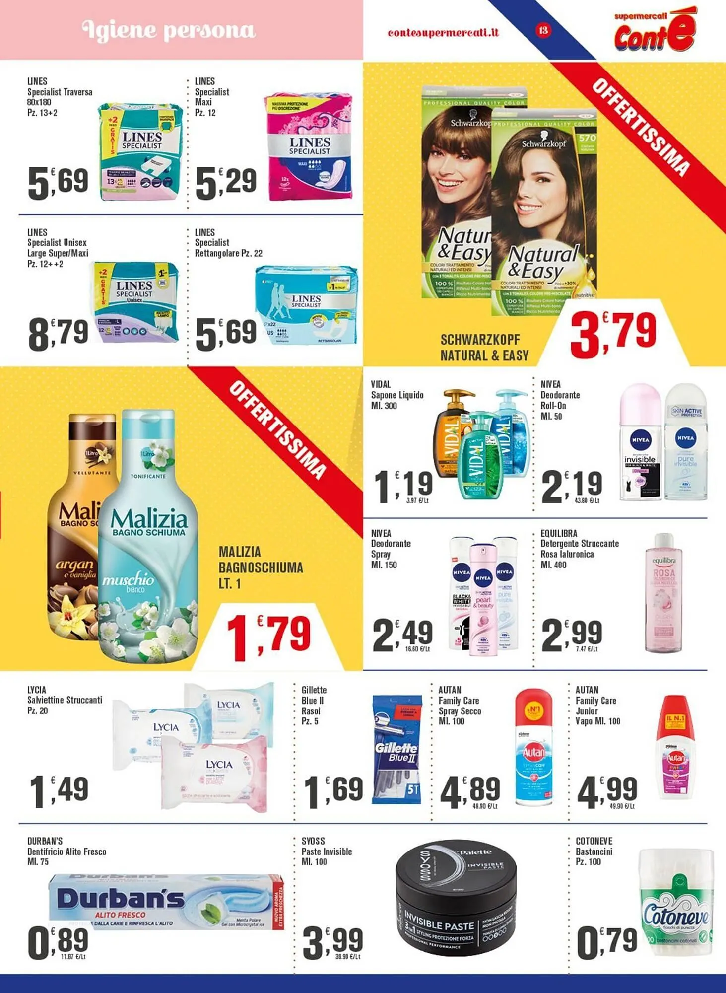 Volantino Conté Supermercati da 30 giugno a 9 luglio di 2025 - Pagina del volantino 13
