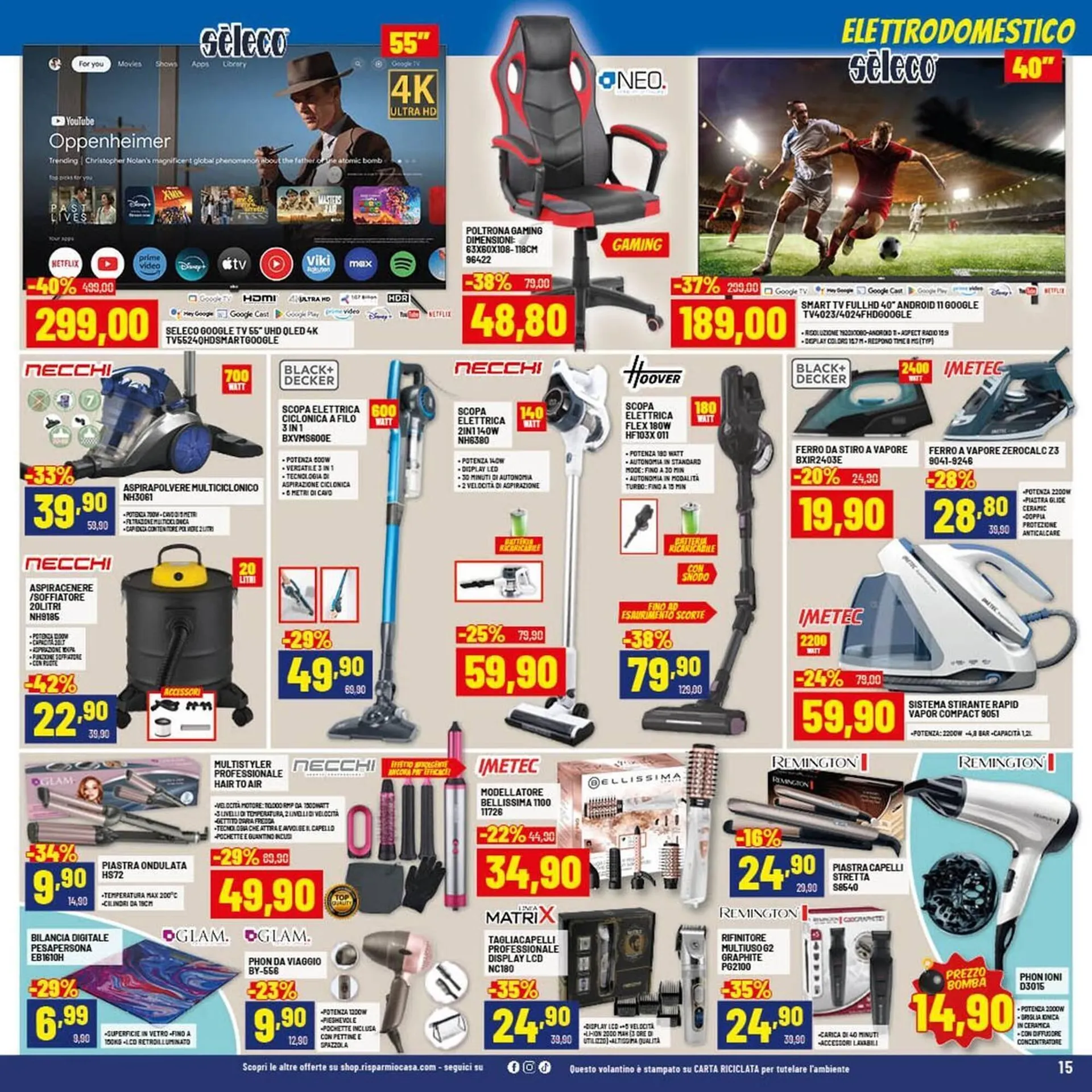 Volantino Risparmio Casa da 7 gennaio a 18 gennaio di 2026 - Pagina del volantino 15