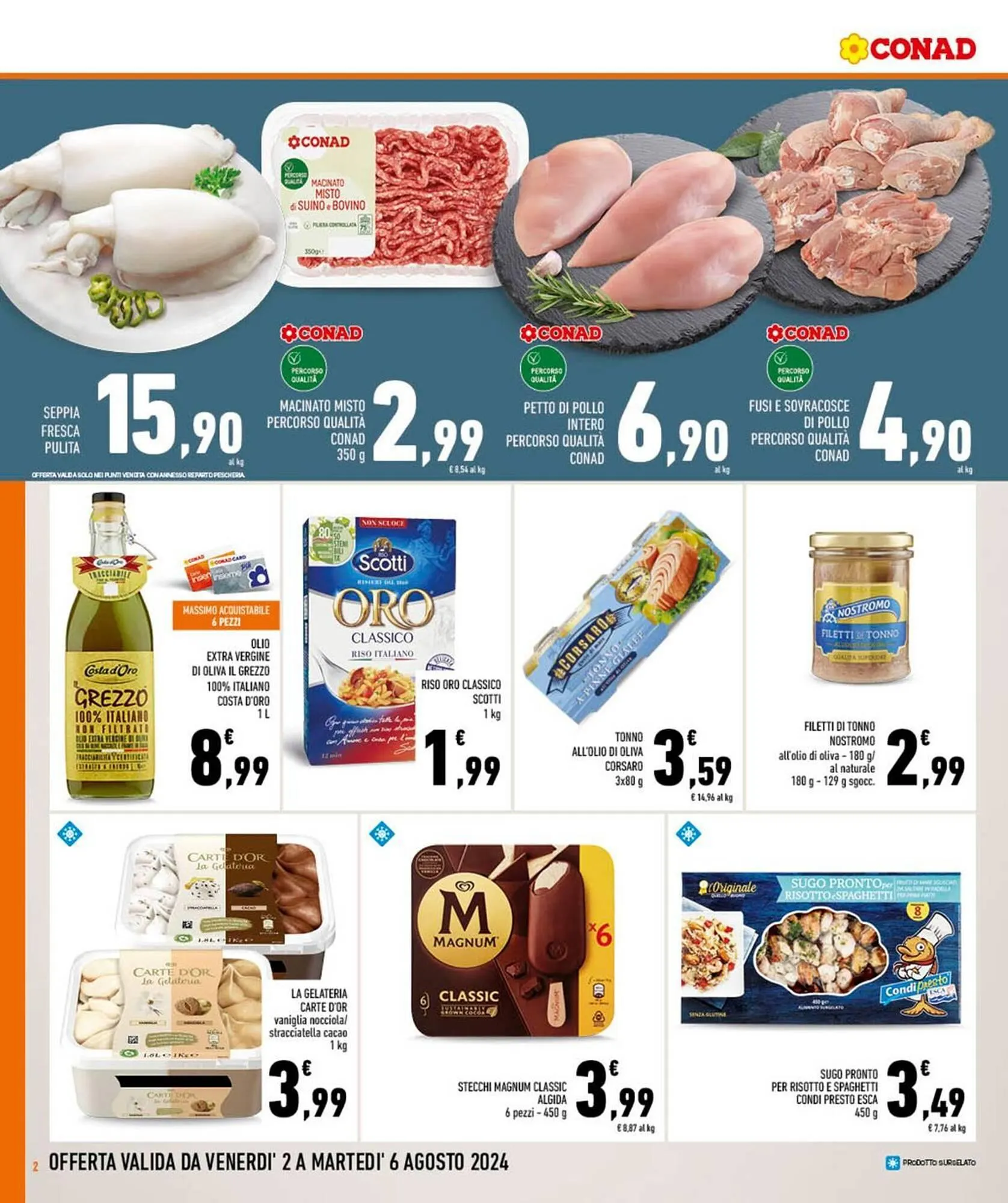 Volantino Conad da 2 agosto a 6 agosto di 2024 - Pagina del volantino 2