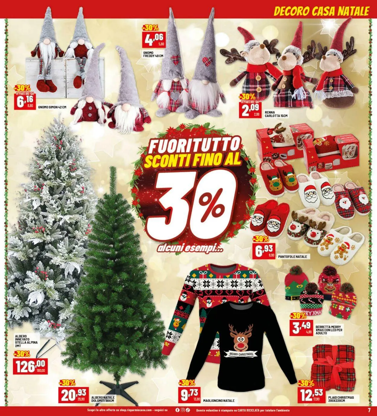 Risparmio Casa Volantino attuale da 22 dicembre a 4 gennaio di 2026 - Pagina del volantino 7