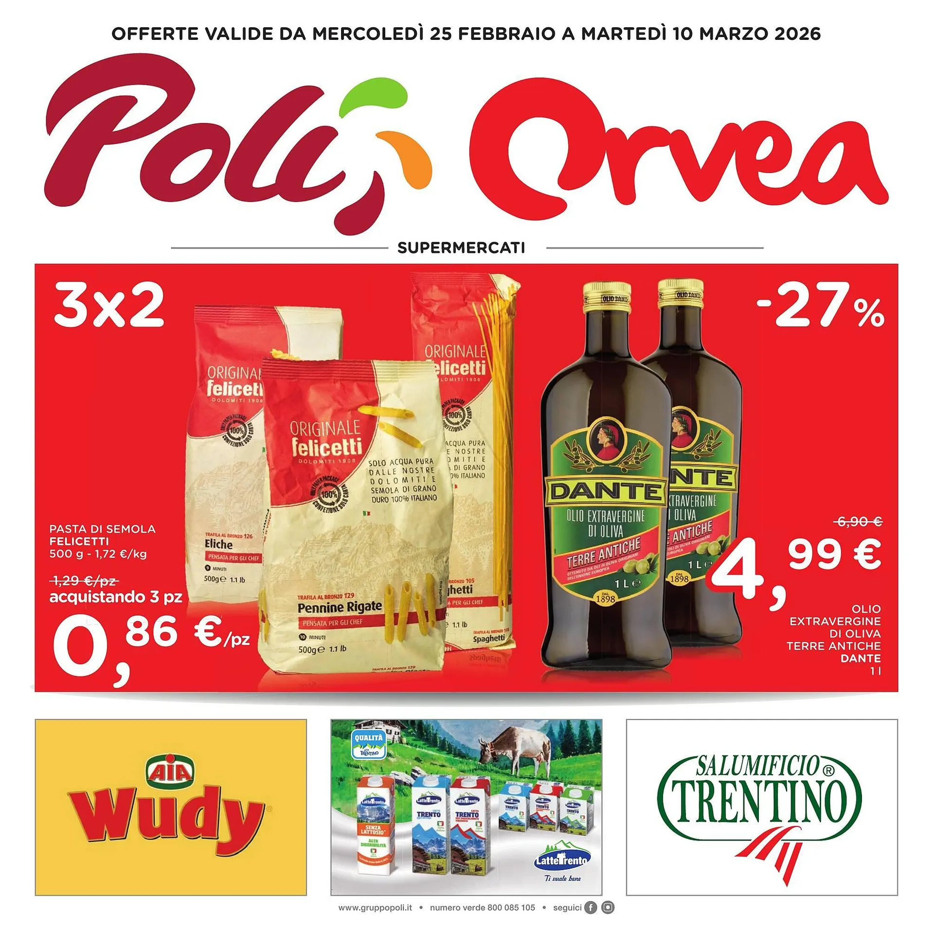 Volantino Poli da 25 febbraio a 10 marzo di 2026 - Pagina del volantino 1