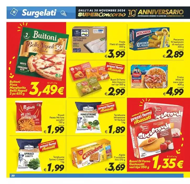 Anniversario festeggiamo insieme da 26 novembre a 5 dicembre di 2024 - Pagina del volantino 20