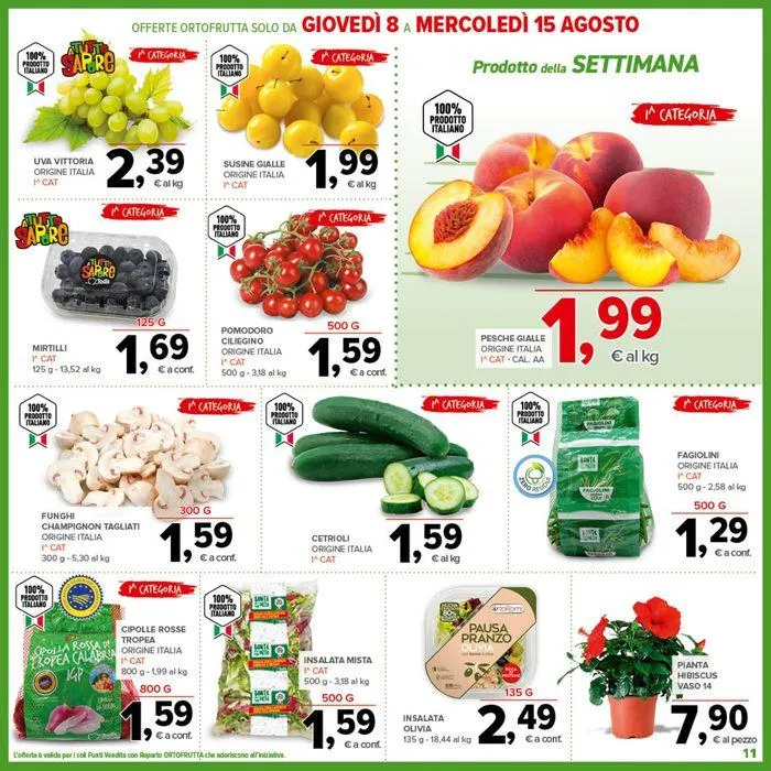 Sconti 30%40%50% da 1 agosto a 15 agosto di 2024 - Pagina del volantino 11