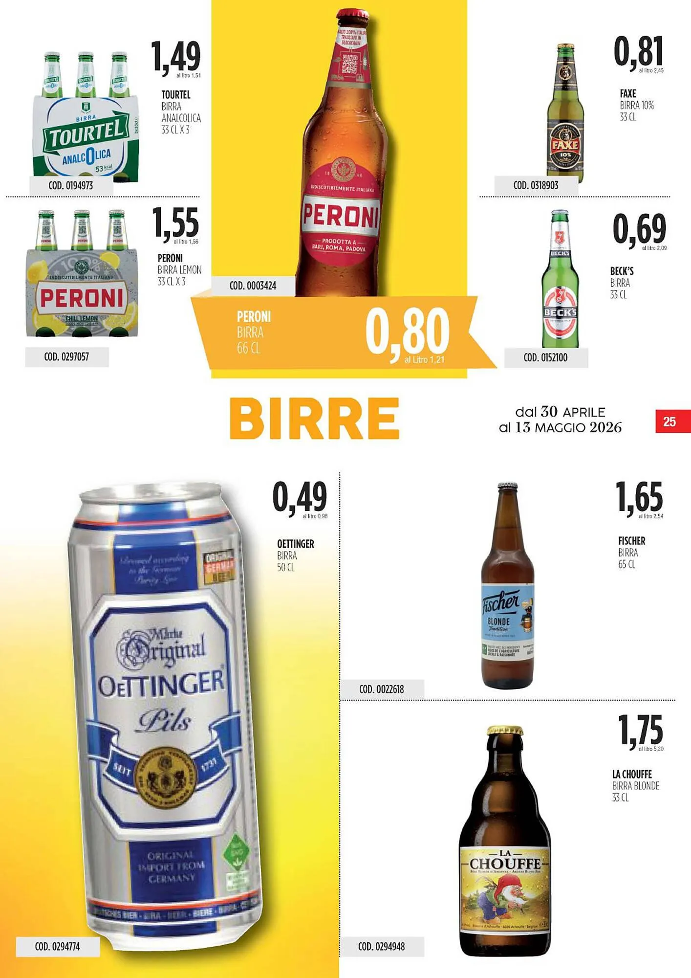 Volantino Carico Cash & Carry da 30 aprile a 13 maggio di 2026 - Pagina del volantino 25