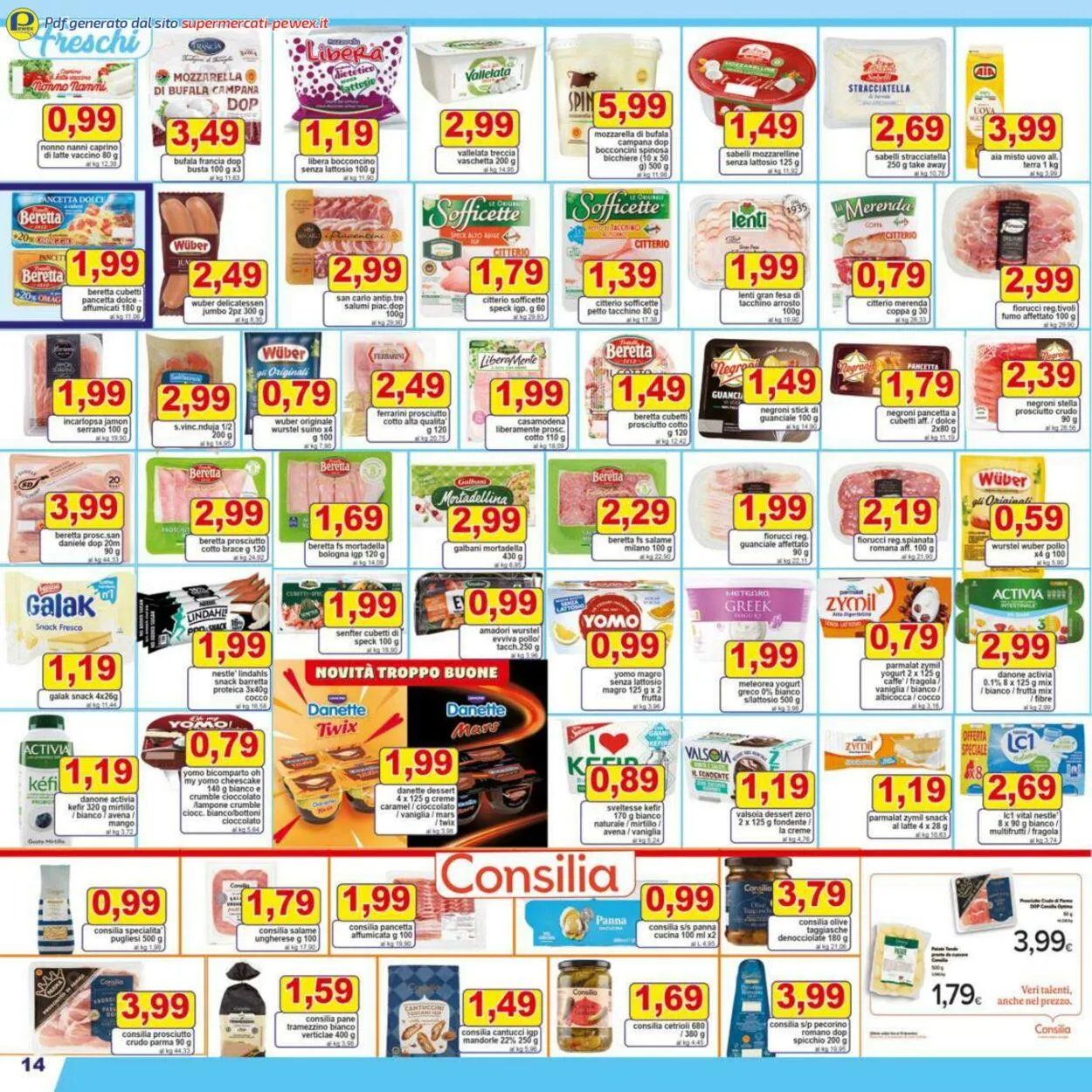 Pewex Volantino attuale da 12 gennaio a 26 gennaio di 2026 - Pagina del volantino 14