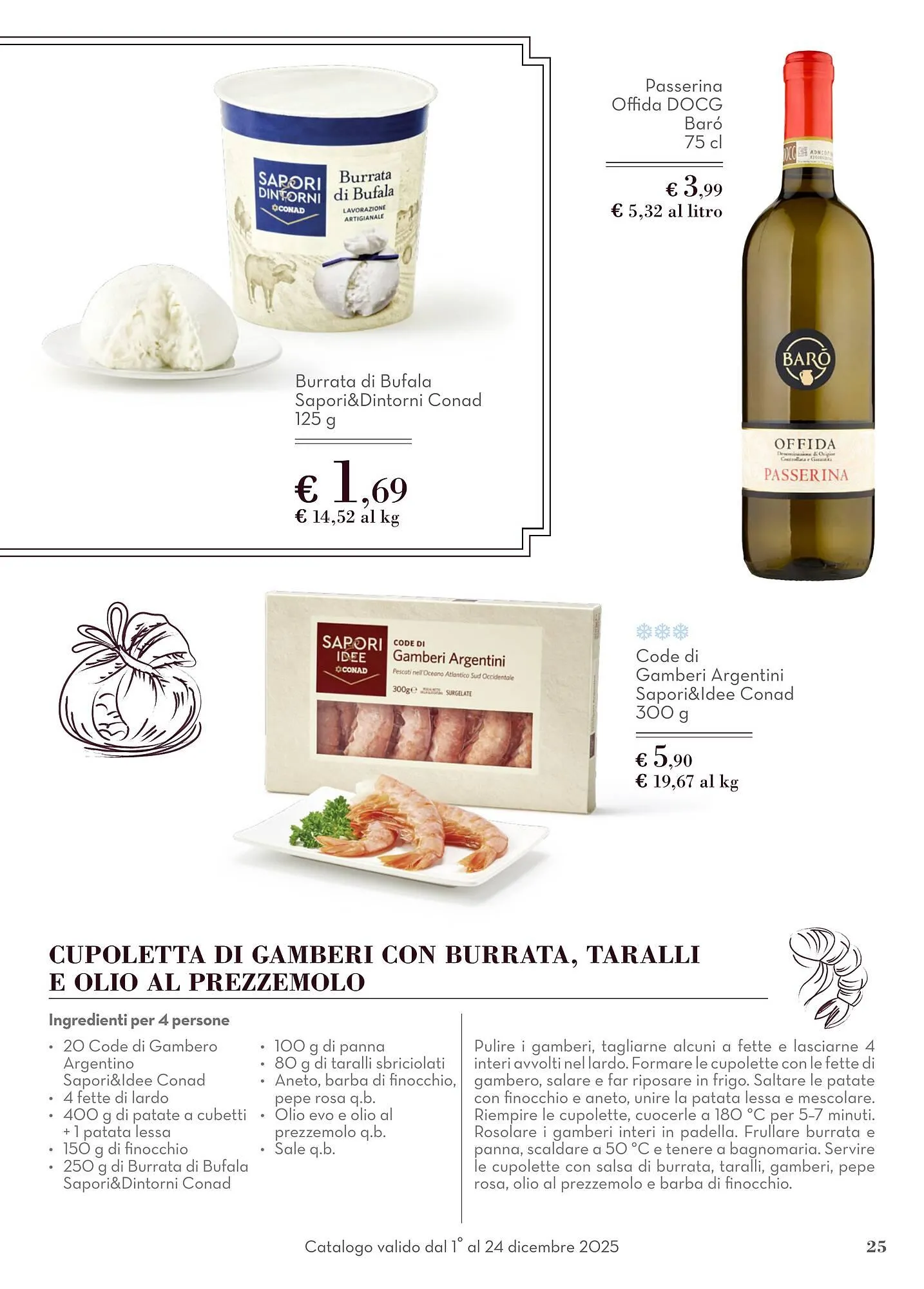 Volantino Conad da 1 dicembre a 24 dicembre di 2025 - Pagina del volantino 25