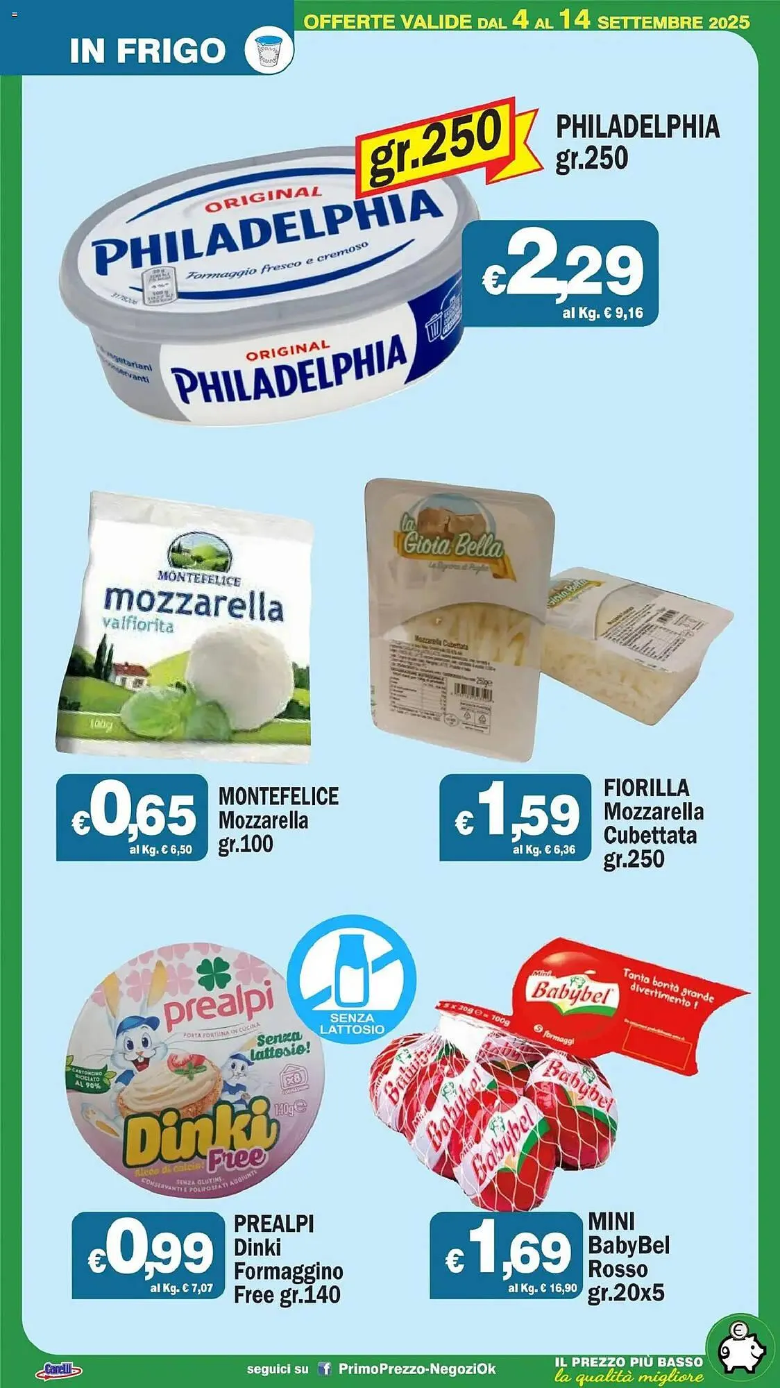 Volantino Primo Prezzo da 4 settembre a 14 settembre di 2025 - Pagina del volantino 40