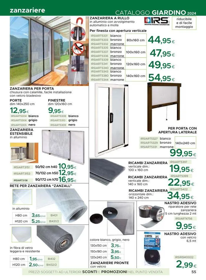 Catalogo giardino 2024 da 19 giugno a 31 agosto di 2024 - Pagina del volantino 55