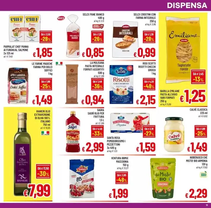 SCONTI FINO AL 50% da 31 marzo a 8 aprile di 2025 - Pagina del volantino 11