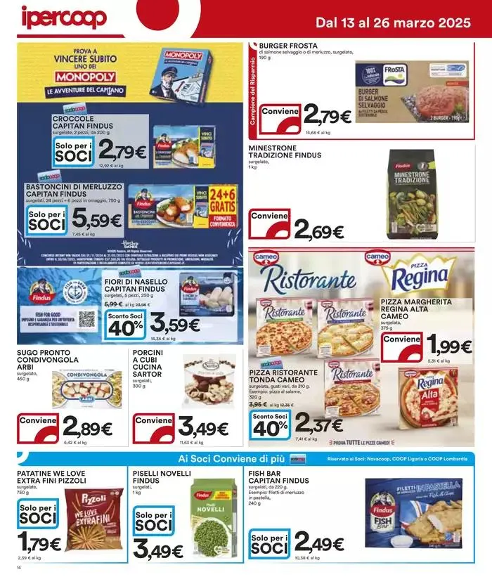 Sconti 30% - 40% - 50% da 13 marzo a 26 marzo di 2025 - Pagina del volantino 14