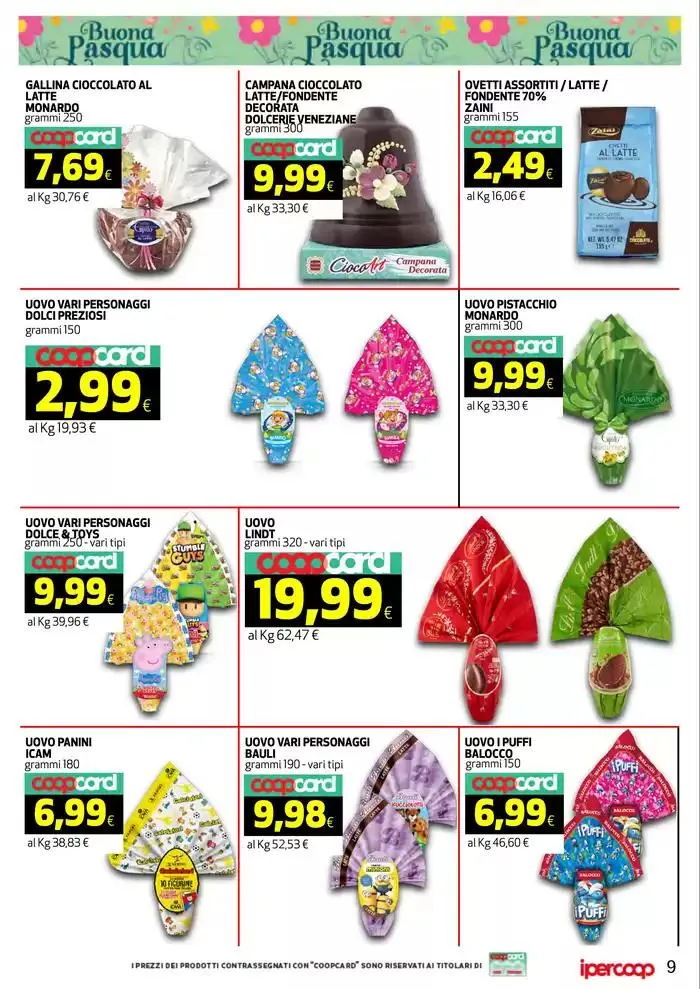 dal 4 APRILE al 10 aprile da 4 aprile a 10 aprile di 2025 - Pagina del volantino 9