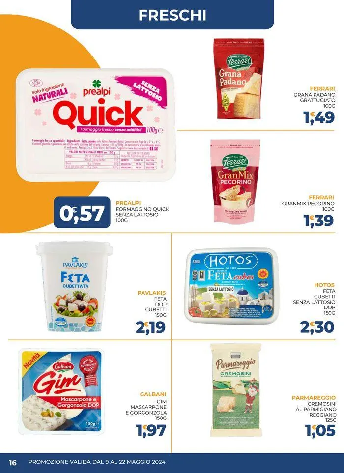 Offerte da 10 maggio a 22 maggio di 2024 - Pagina del volantino 16