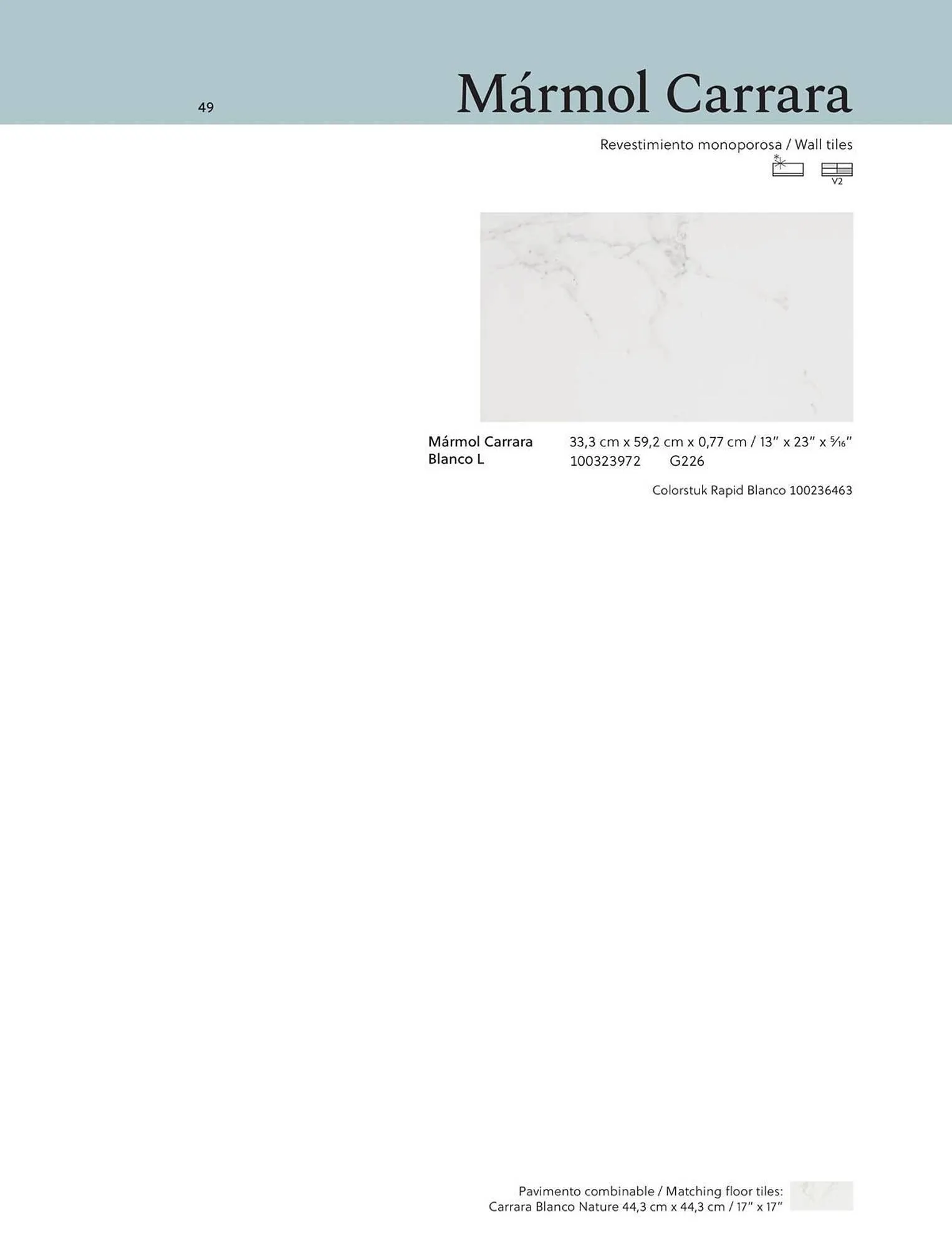 Catalogue Porcelanosa du 27 juin au 31 décembre 2025 - Catalogue page 49