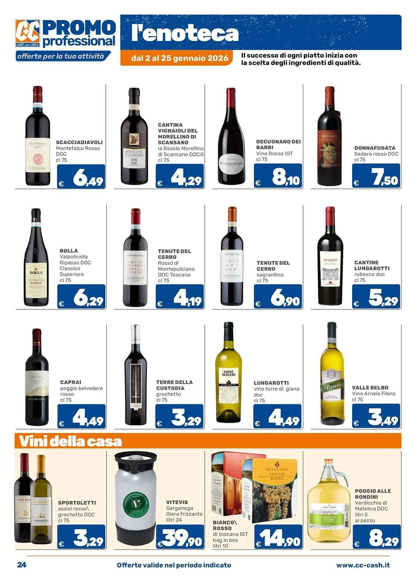 Volantino C+C Italmarket da 2 gennaio a 25 gennaio di 2026 - Pagina del volantino 24